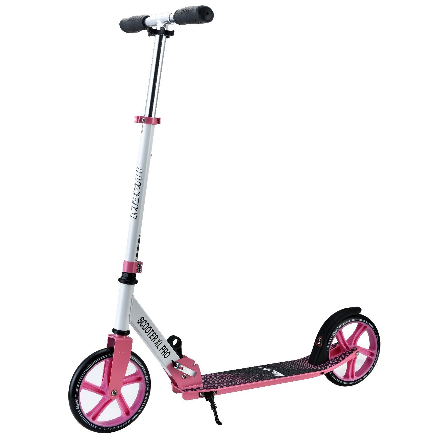 Mach1 Cityroller Kick Scooter ALU City Roller mit 200mm Großen XXL Wheel Rollen