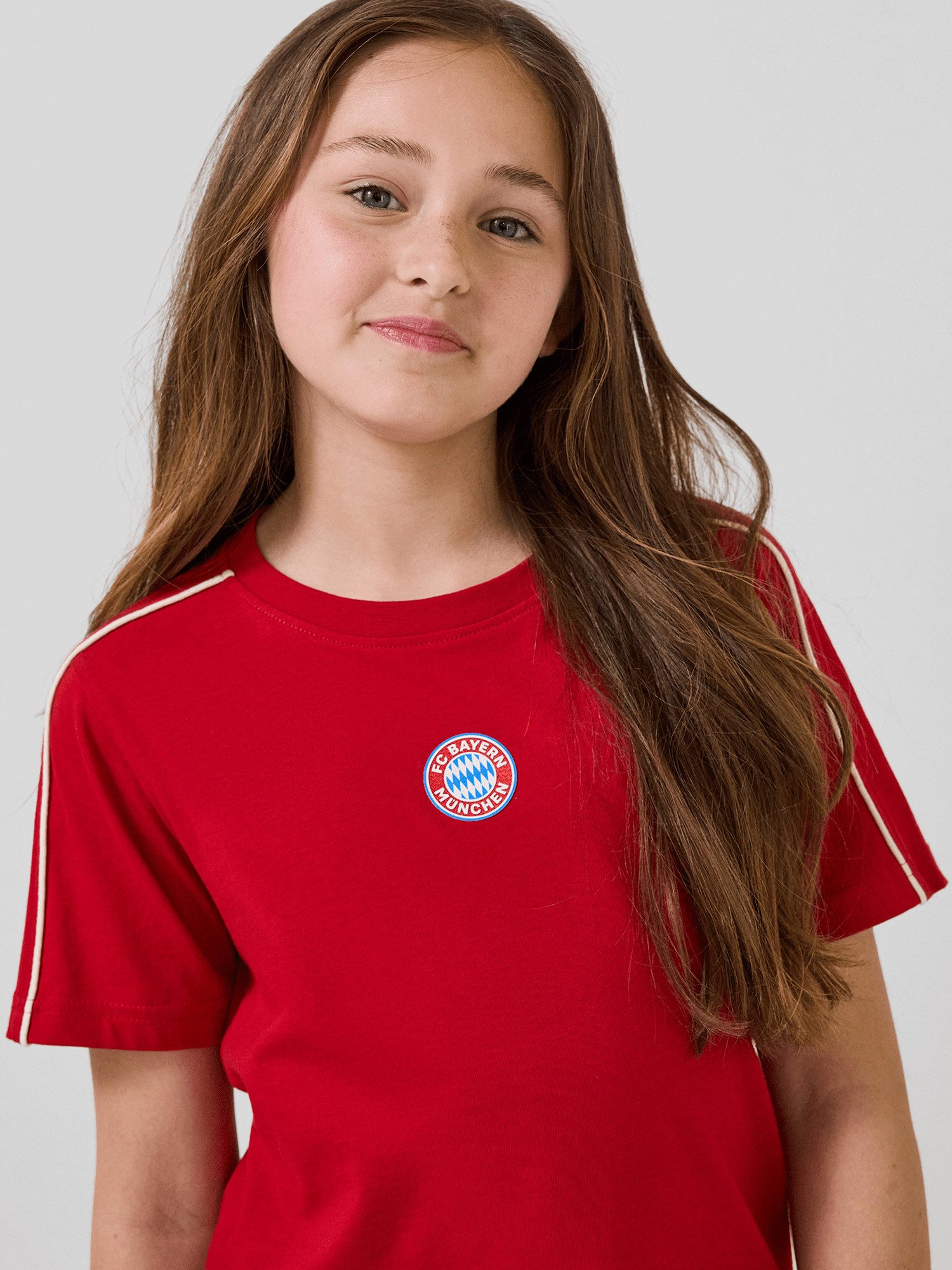 FC Bayern München T-Shirt FC Bayern München, T-Shirt Essentials, Kinder, Rot