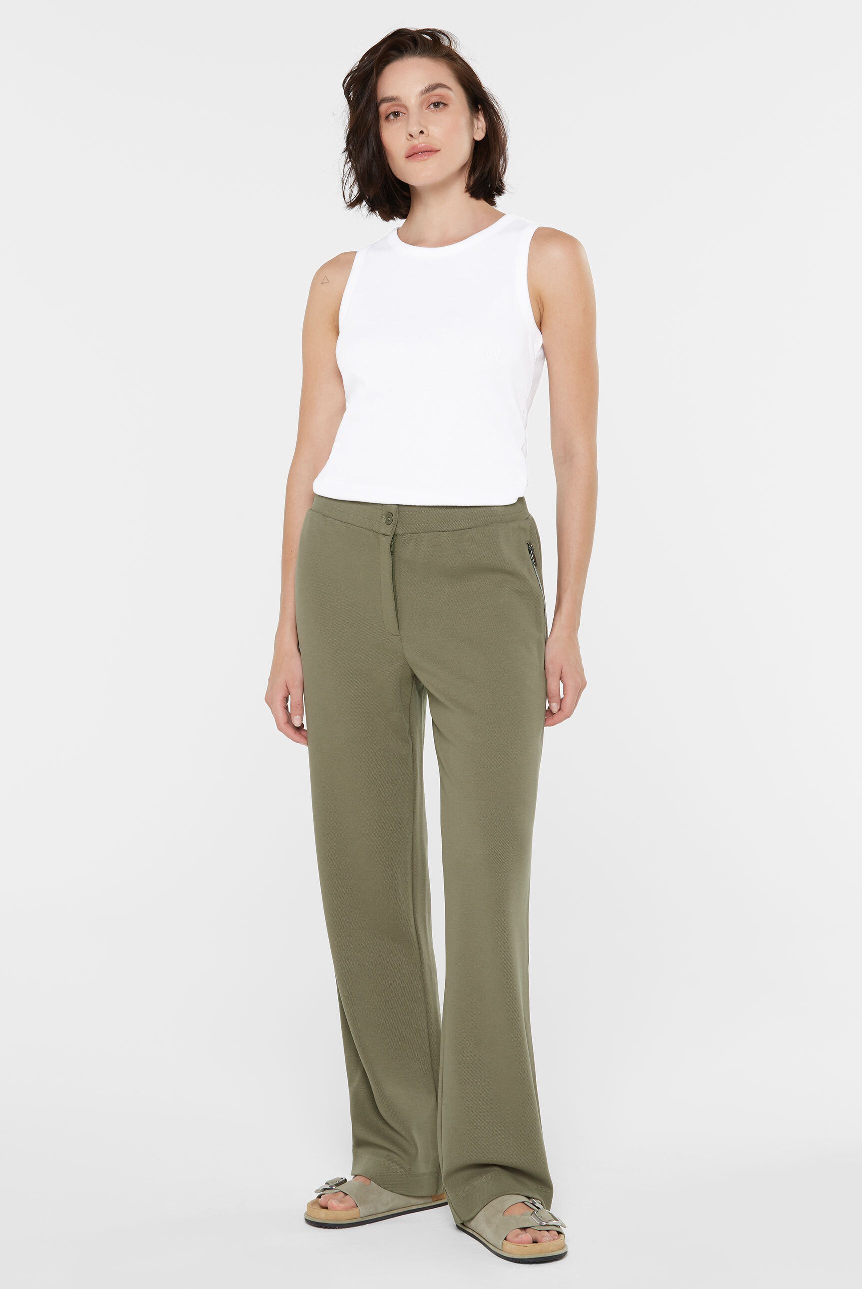 SENSES.THE LABEL Stoffhose mit Elastikbund günstig online kaufen