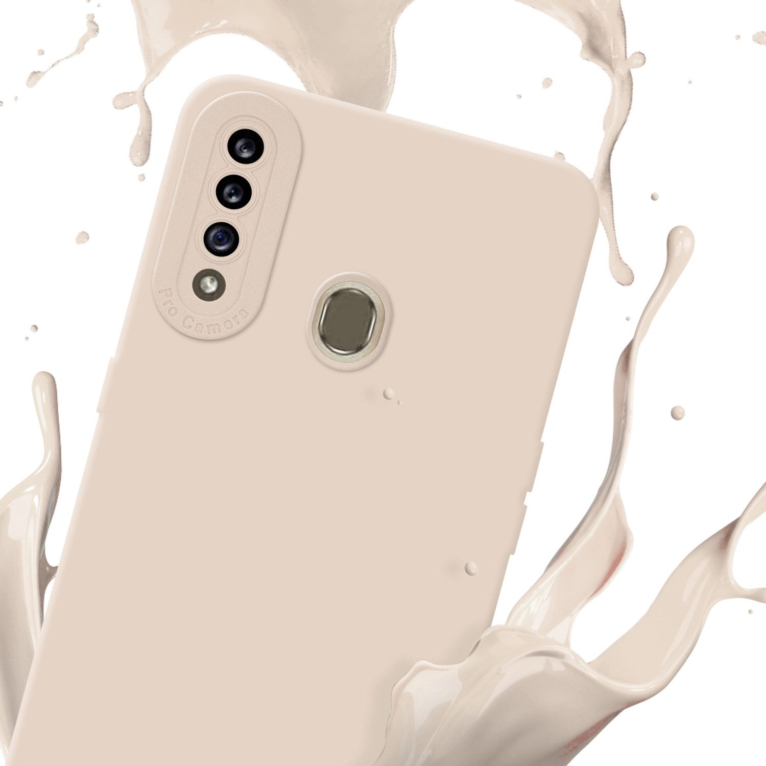 Cadorabo Handyhülle für Samsung Galaxy A20s Hülle Samsung Galaxy A20s, Hülle Schutzhülle TPU Silikon Case Cover