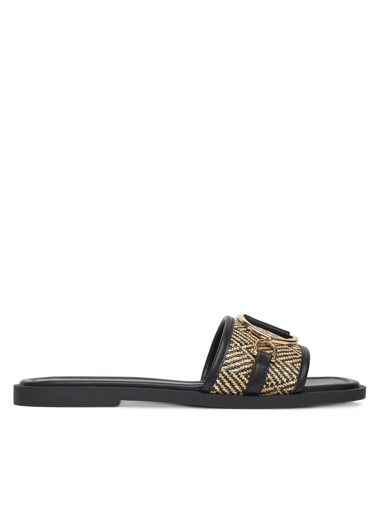 Jenny Jenny Damen-Flip-Flops Schwarz WS5727-01 Badepantolette