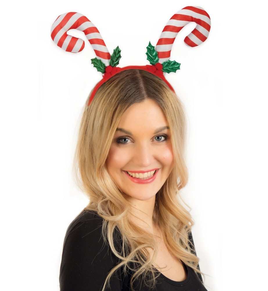 Fries Haarreif Haarreif Zuckerstange Nikolaus Weihnachten Karneval, 1 ...