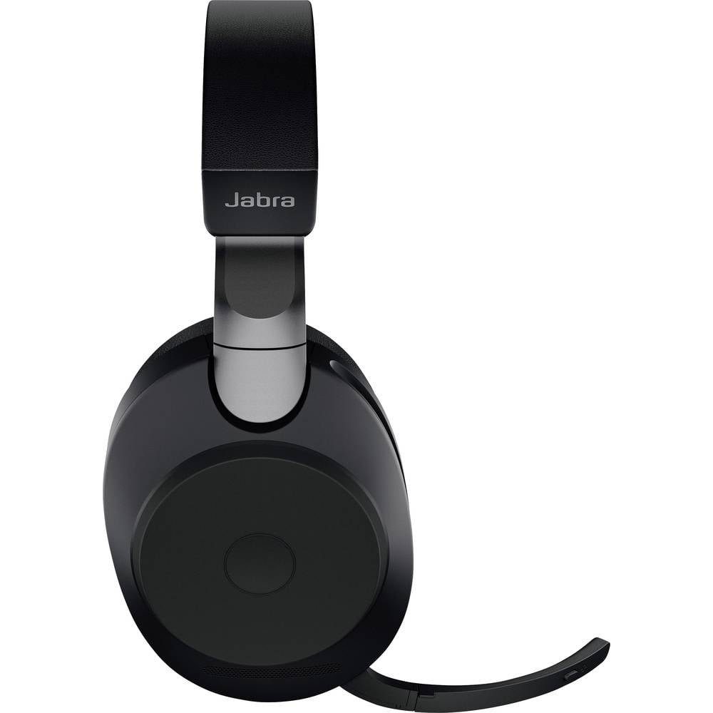 Jabra Evolve2 85 Stereo UC Batterieladeanzeige, Bluetooth ANC (Lautstärkeregelung, USB-A Mikrofon-Stummschaltung) Kopfhörer black
