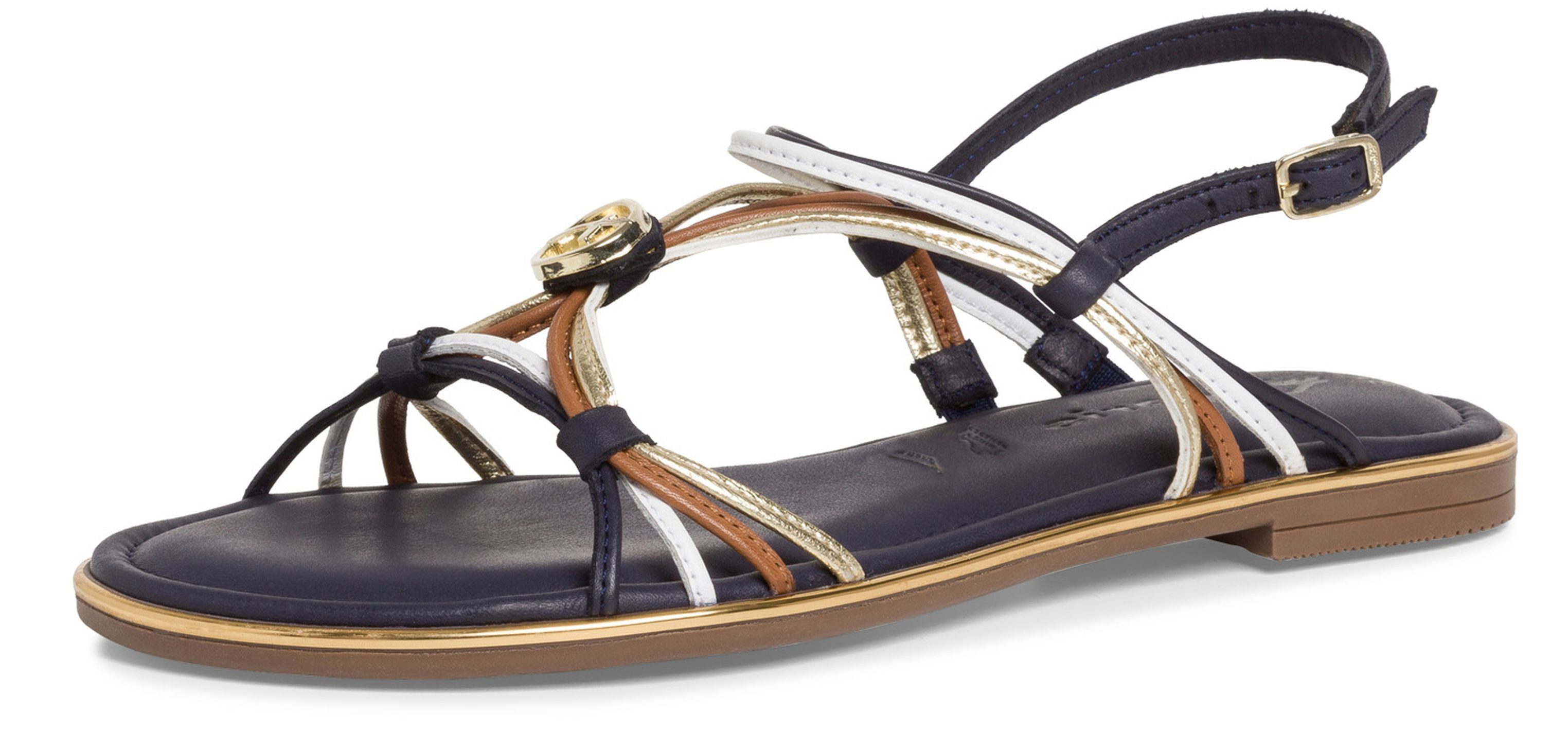 1-28154-20 890 Navy Comb Sandale