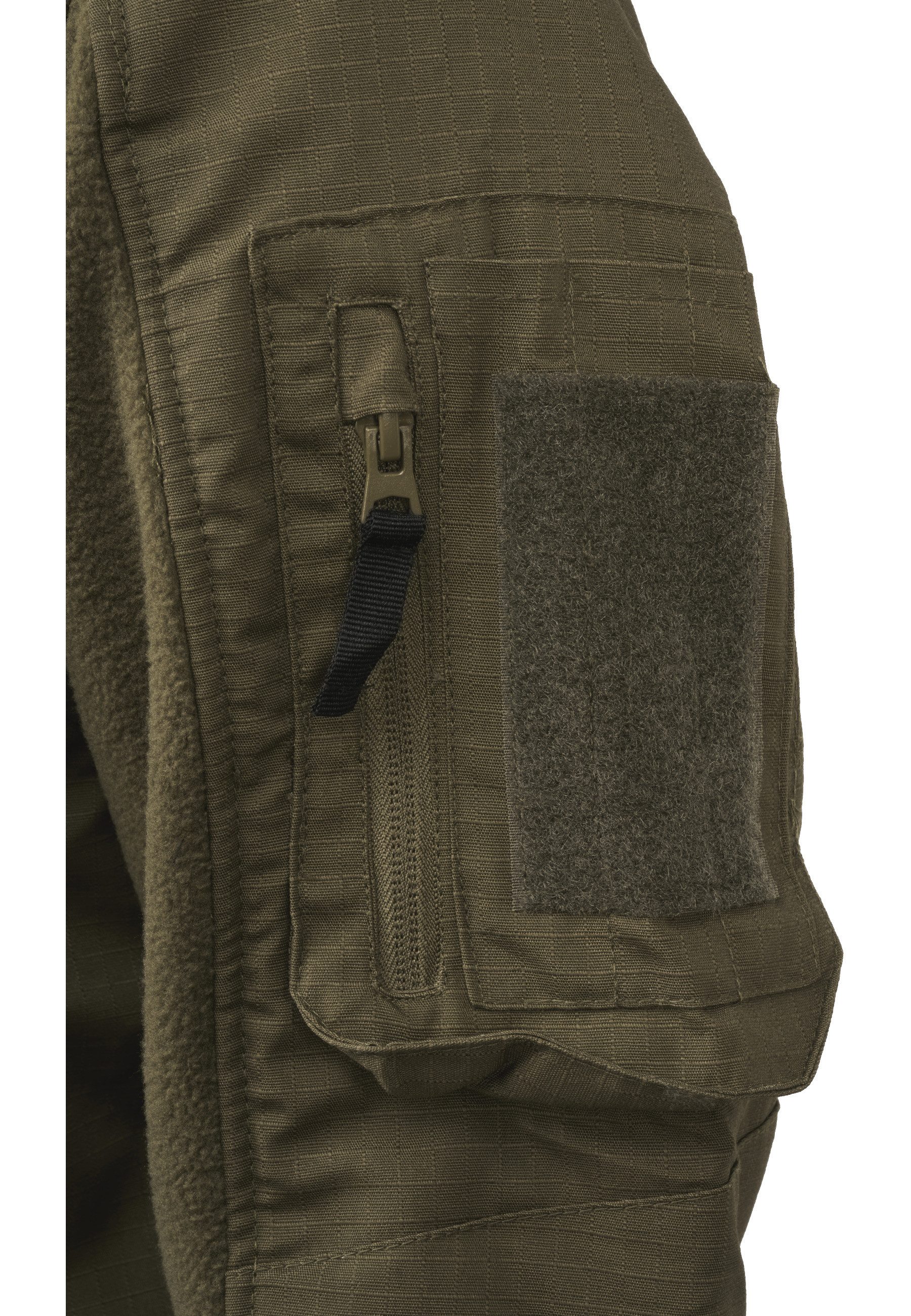 Brandit Allwetterjacke Brandit Herren Fleecejacket Ripstop (1-St)