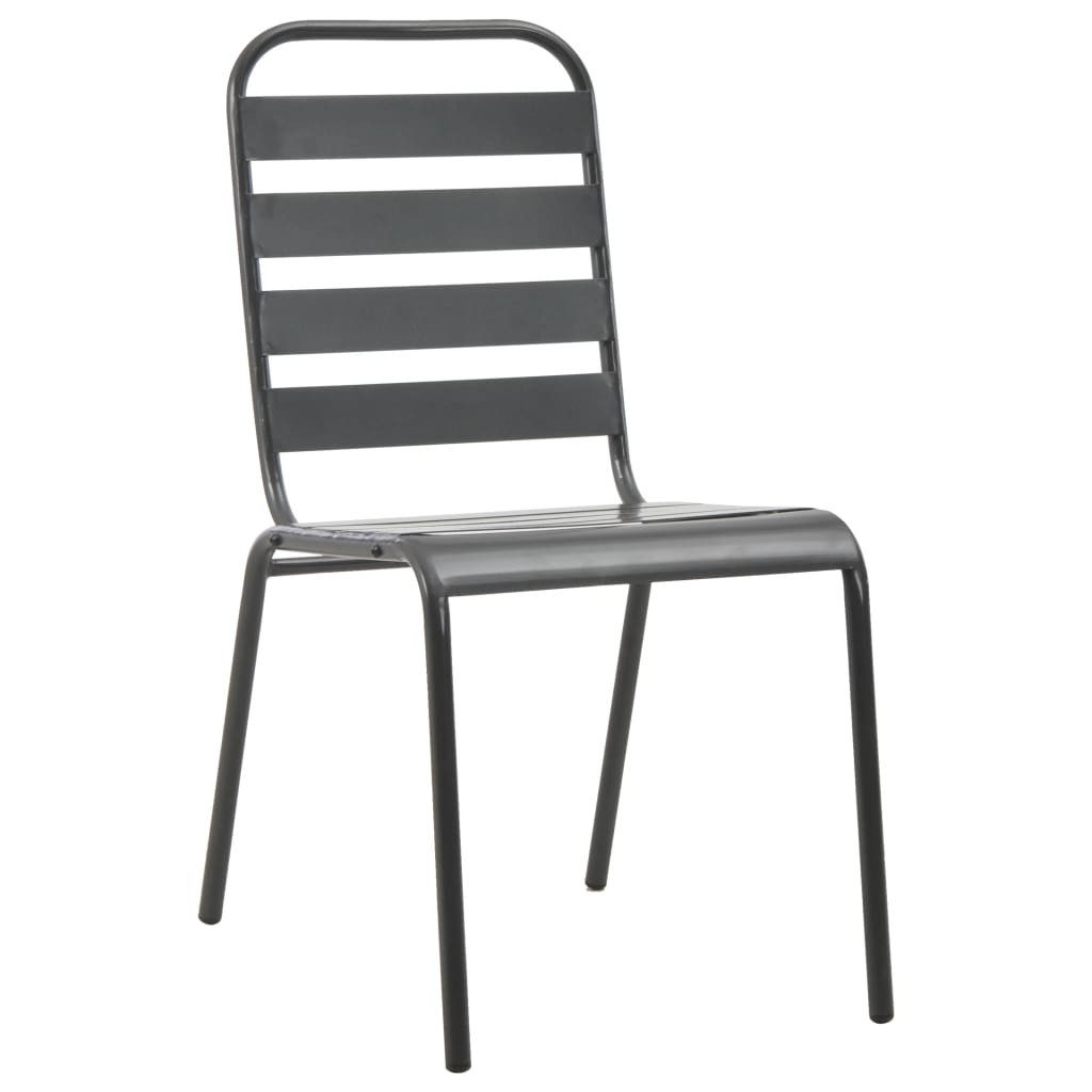 vidaXL Gartenstuhl Gartenstühle 4 Stk. Lattendesign günstig online kaufen
