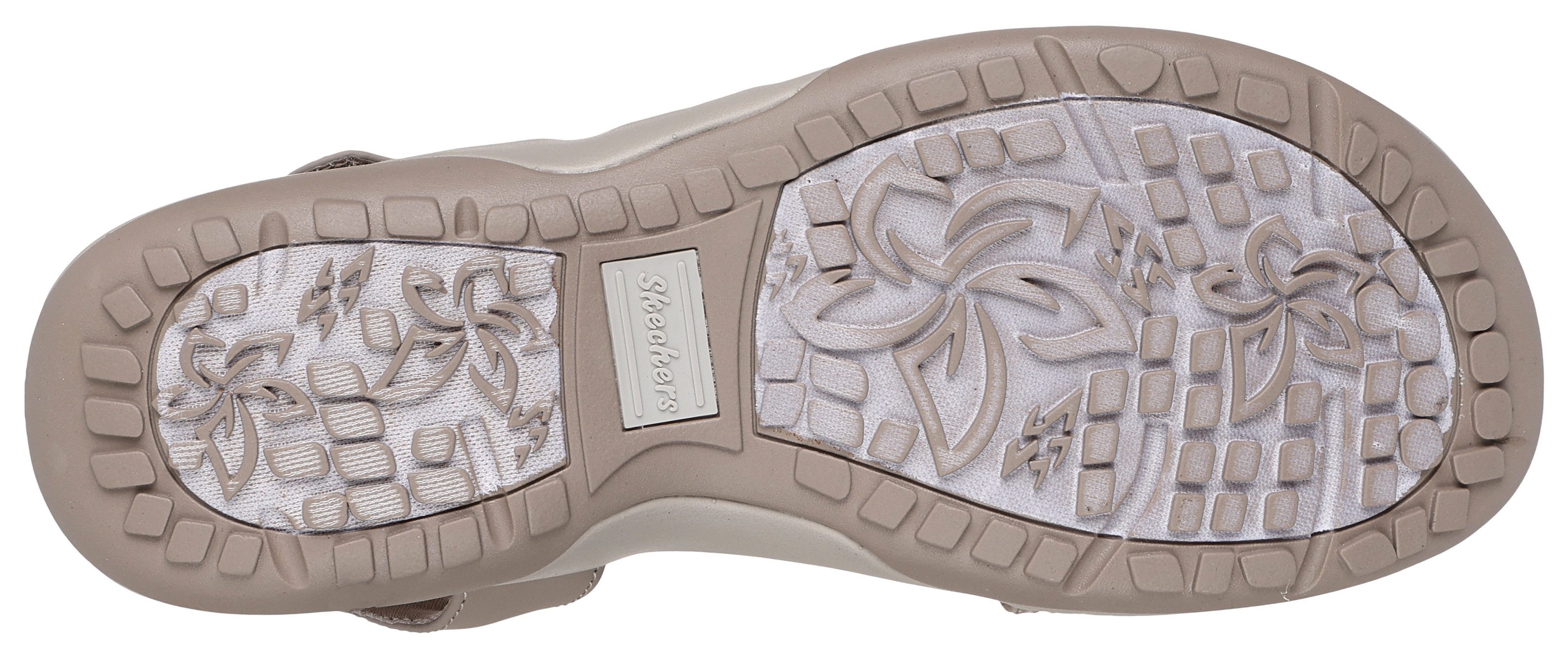 Skechers REGGAE SLIM Sandale, Sommerschuh, Trekking Sandale mit praktischem günstig online kaufen