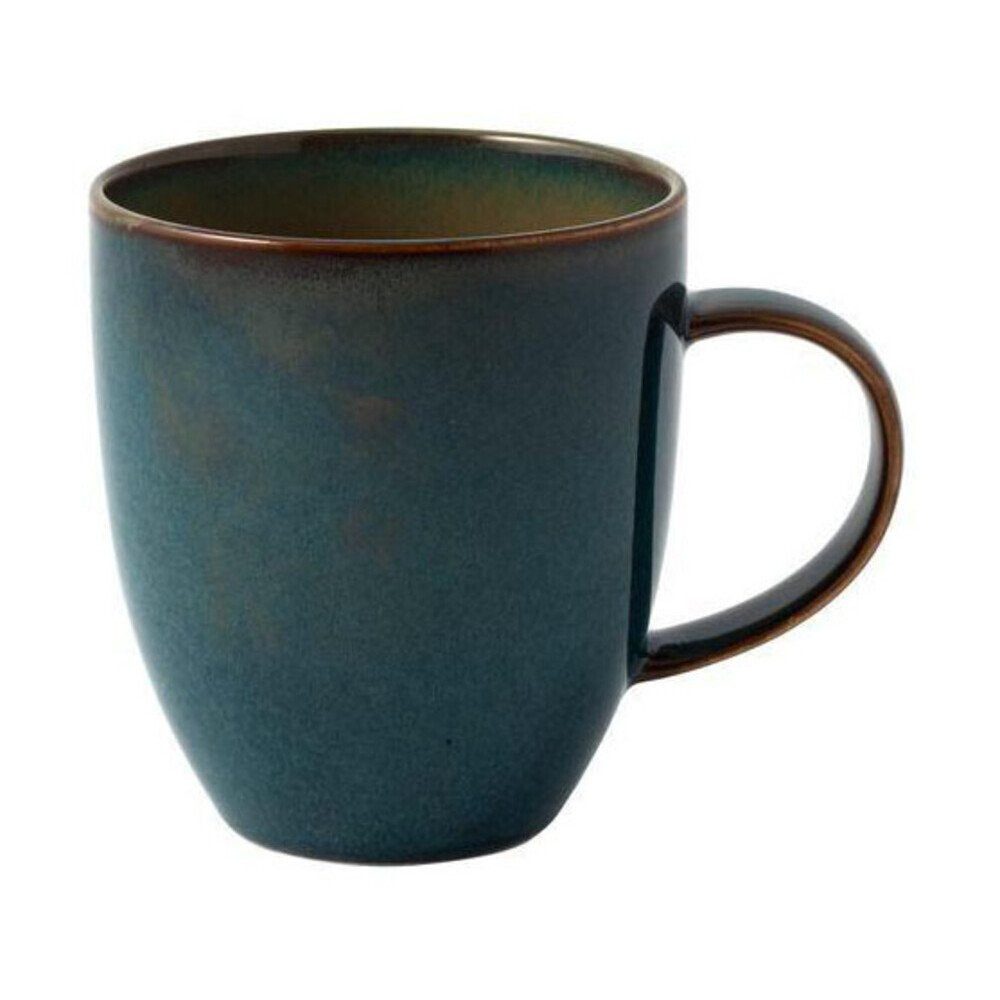 Villeroy & Boch Becher Henkelbecher 0,3 l Crafted Breeze, 1-tlg., Premium Porcelain, Henkelbecher, Ø8,9cm, Premium Porcelain, türkis