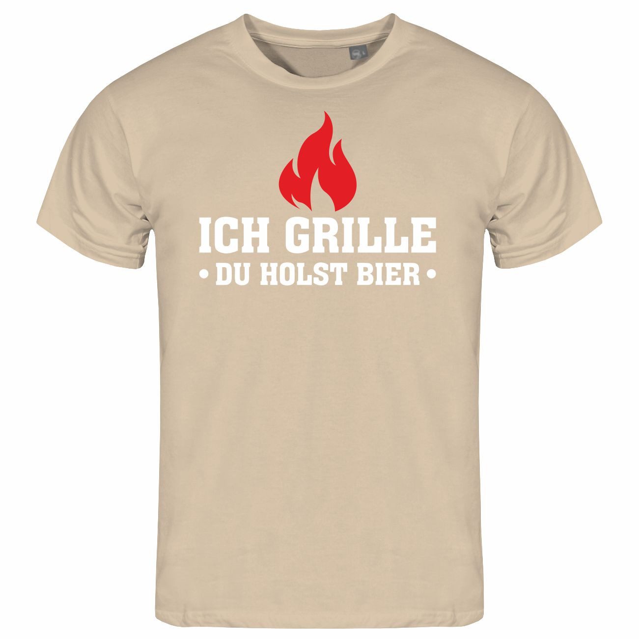 deinshirt Print-Shirt Herren T-Shirt Ich grille günstig online kaufen