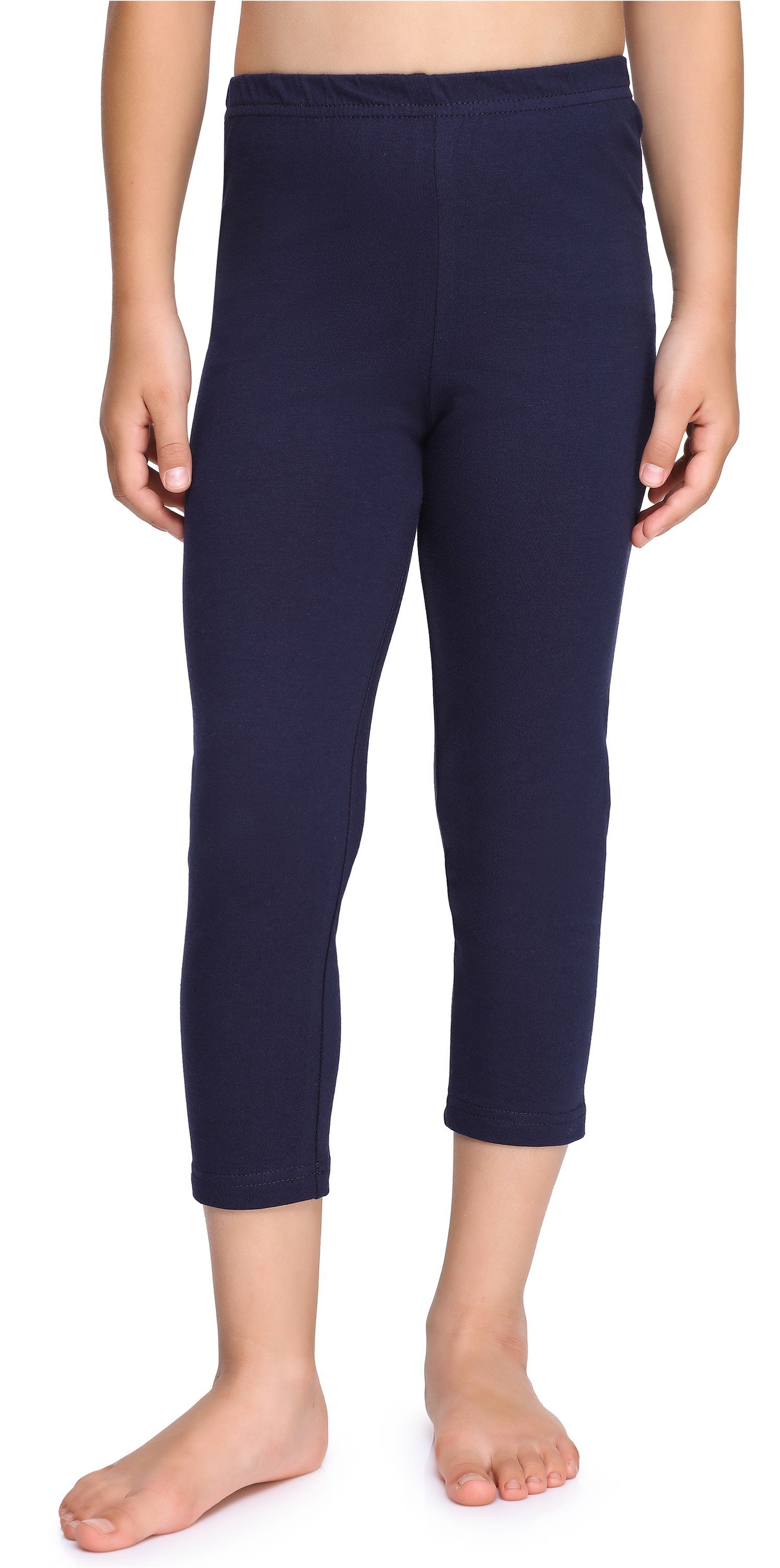 Leggings Mädchen Caprihose 3/4 Hosen aus Baumwolle MS10-226