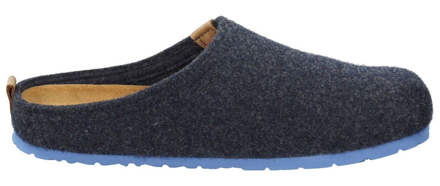 Rohde NAPOLI-H Pantoffel, Clog, Hausschuh, Homeslipper mit herausnehmbarer Innensohle