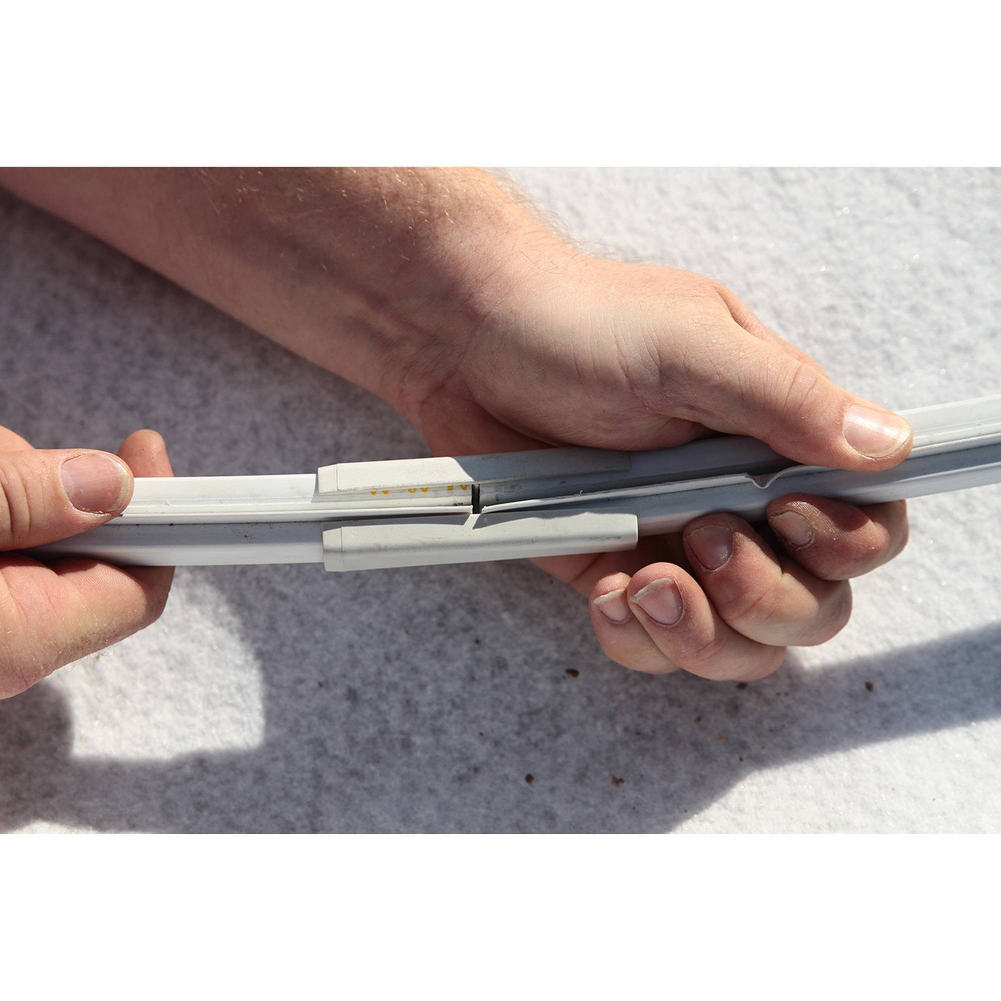 Waterman Rundpool Stahlwandpool rund Classic Größe wählbar, 120cm ti (Einzelbecken, 1-tlg), verzinkte Stahlwand – Bild 5 von 5