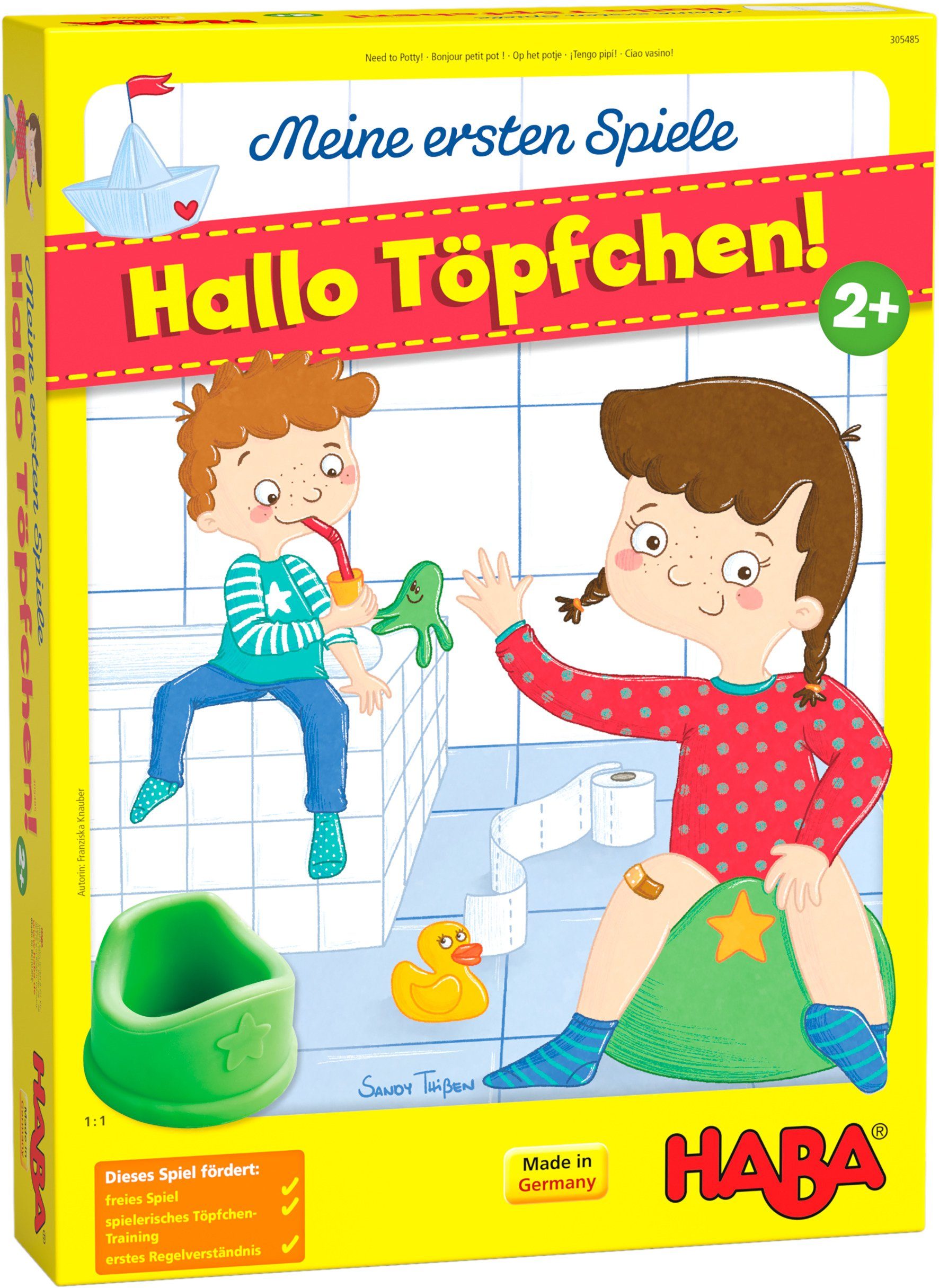 Made Töpfchen!, Spiele Meine Hallo - ersten in Haba Spiel, Germany Holzspielzeug,