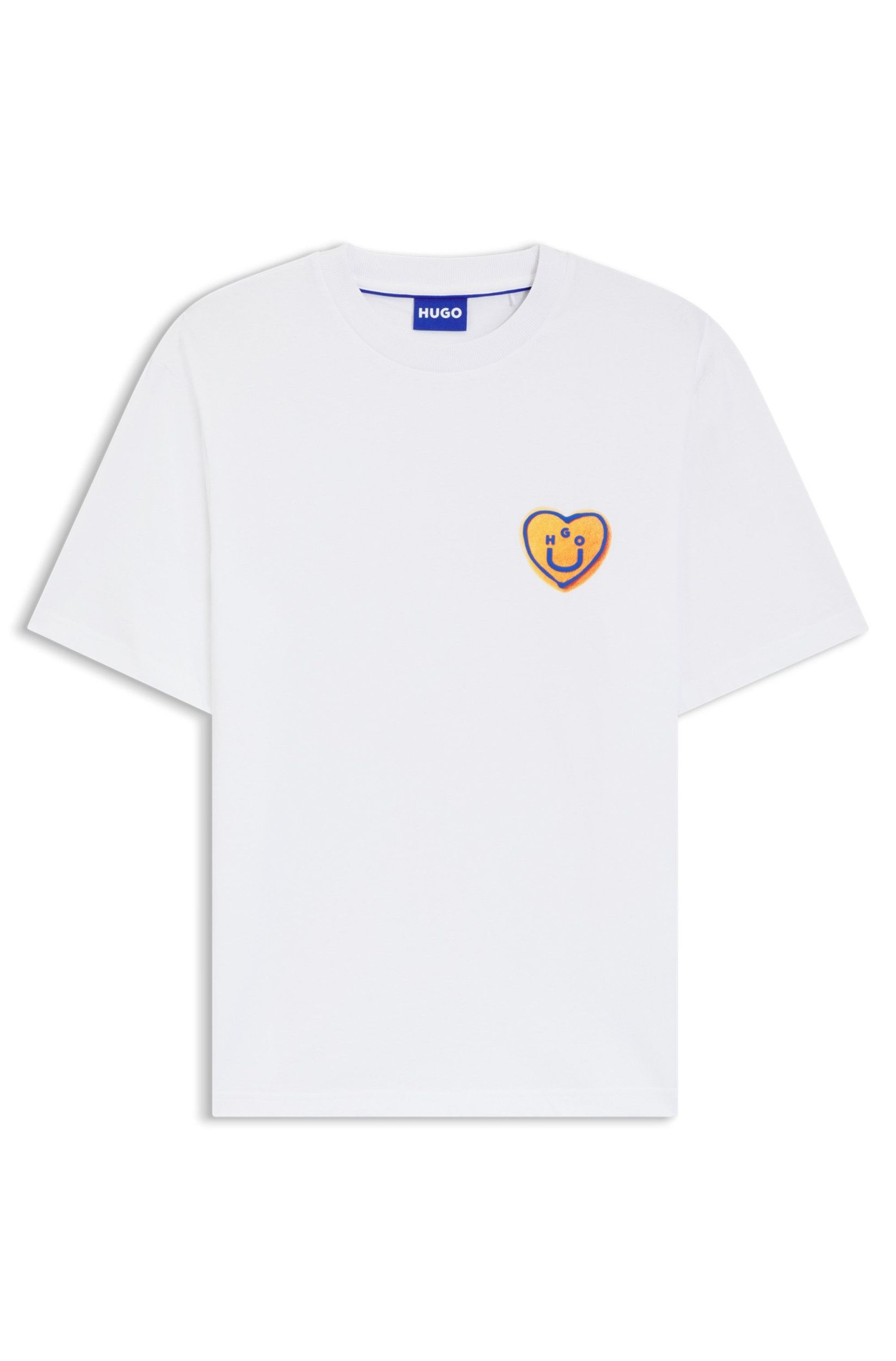 HUGO Blue Kurzarmshirt Nalentinio 10266060 01