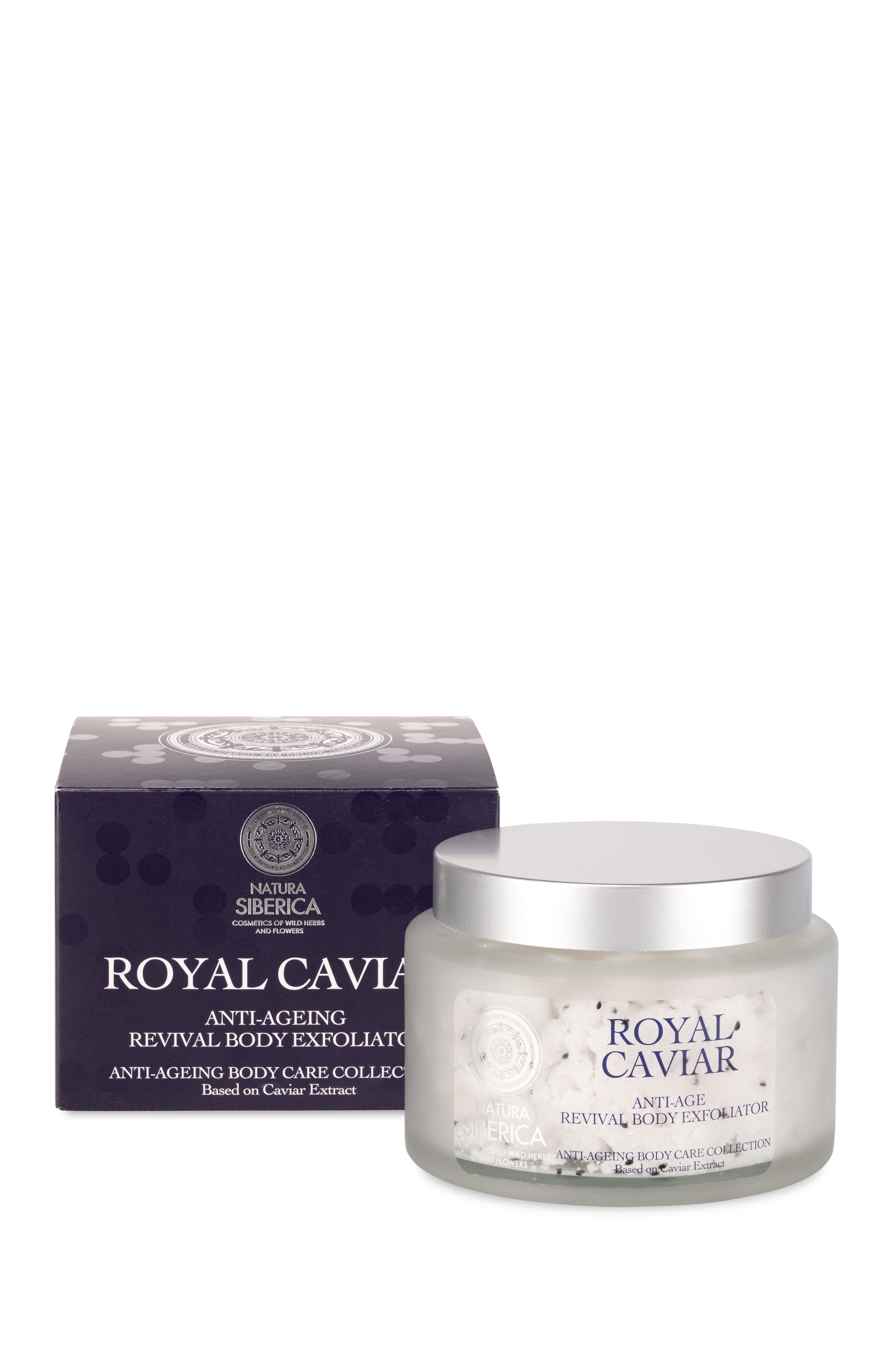 Natura Siberica Körperpeeling Royal Caviar Anti-Ageing Revival Body Exfoliator, 300 ml
