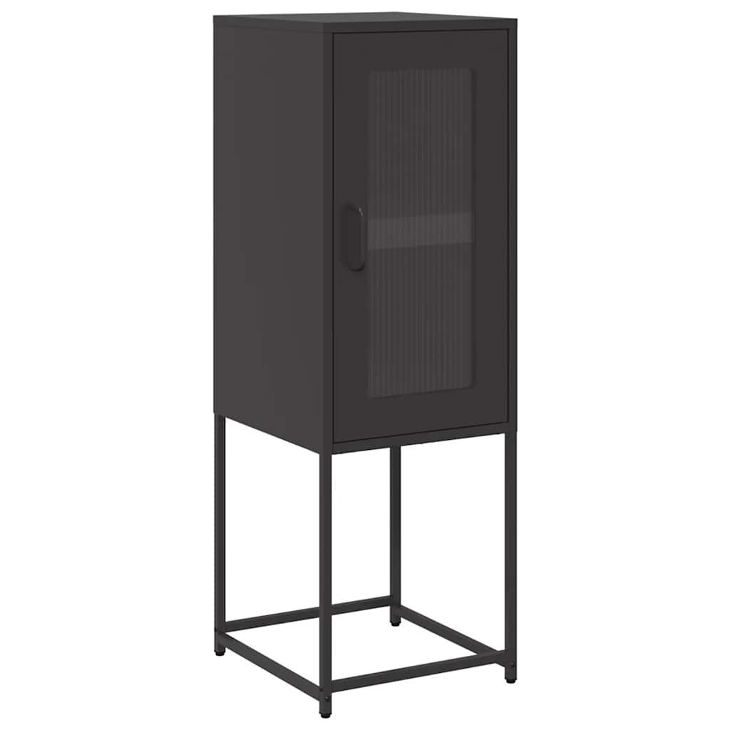 vidaXL Sideboard Sideboard Schwarz 36x39x107 cm günstig online kaufen