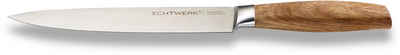 ECHTWERK Schinkenmesser Classic Edition, Filetiermesser, Edelstahl, Klingenlänge 20 cm, Griff aus Akazienholz