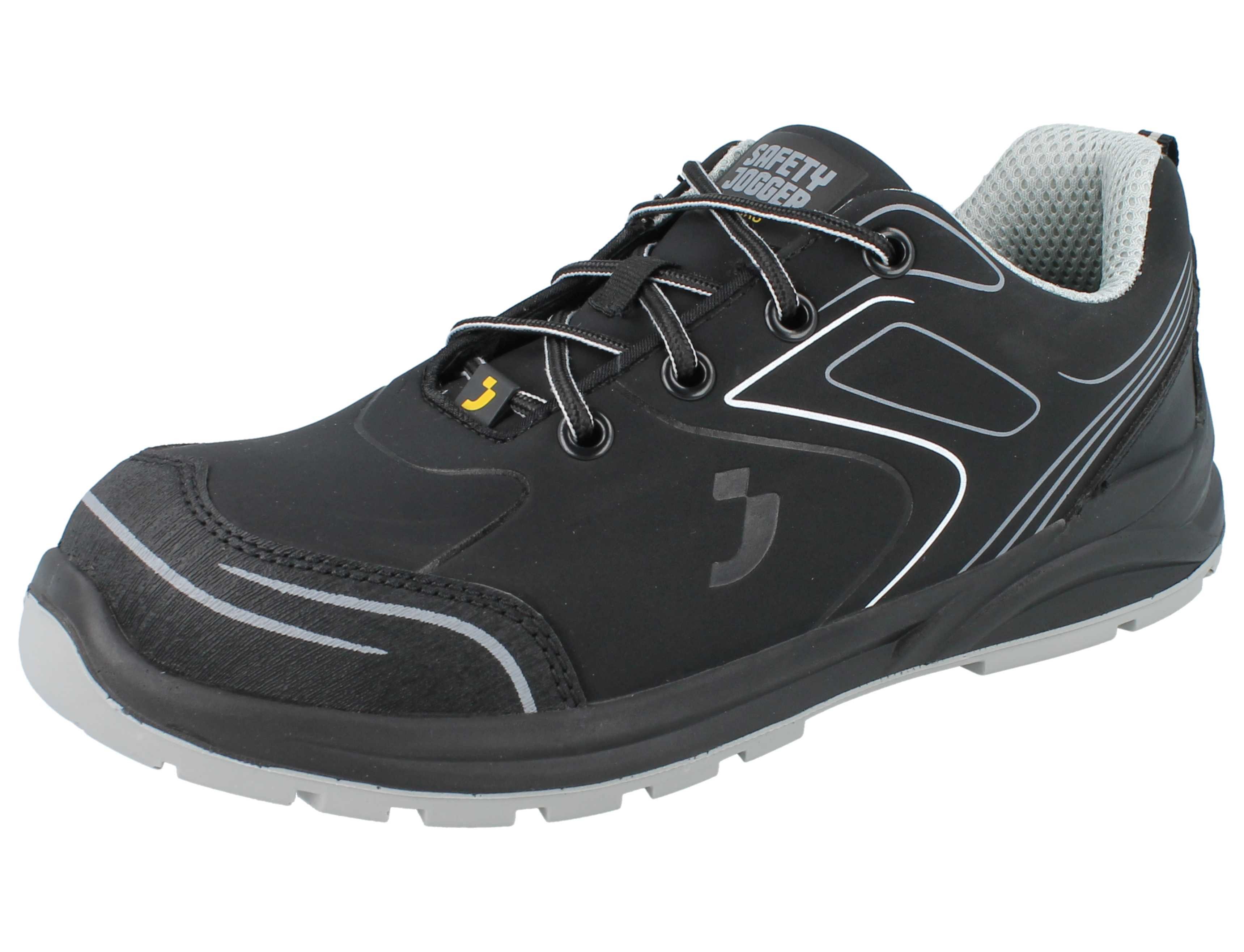 Safety Jogger SAFETY JOGGER Cador Herren Sicherheitssneaker S3 schwarz - Größe: 44 Sicherheitsschuh Wechselfußbett