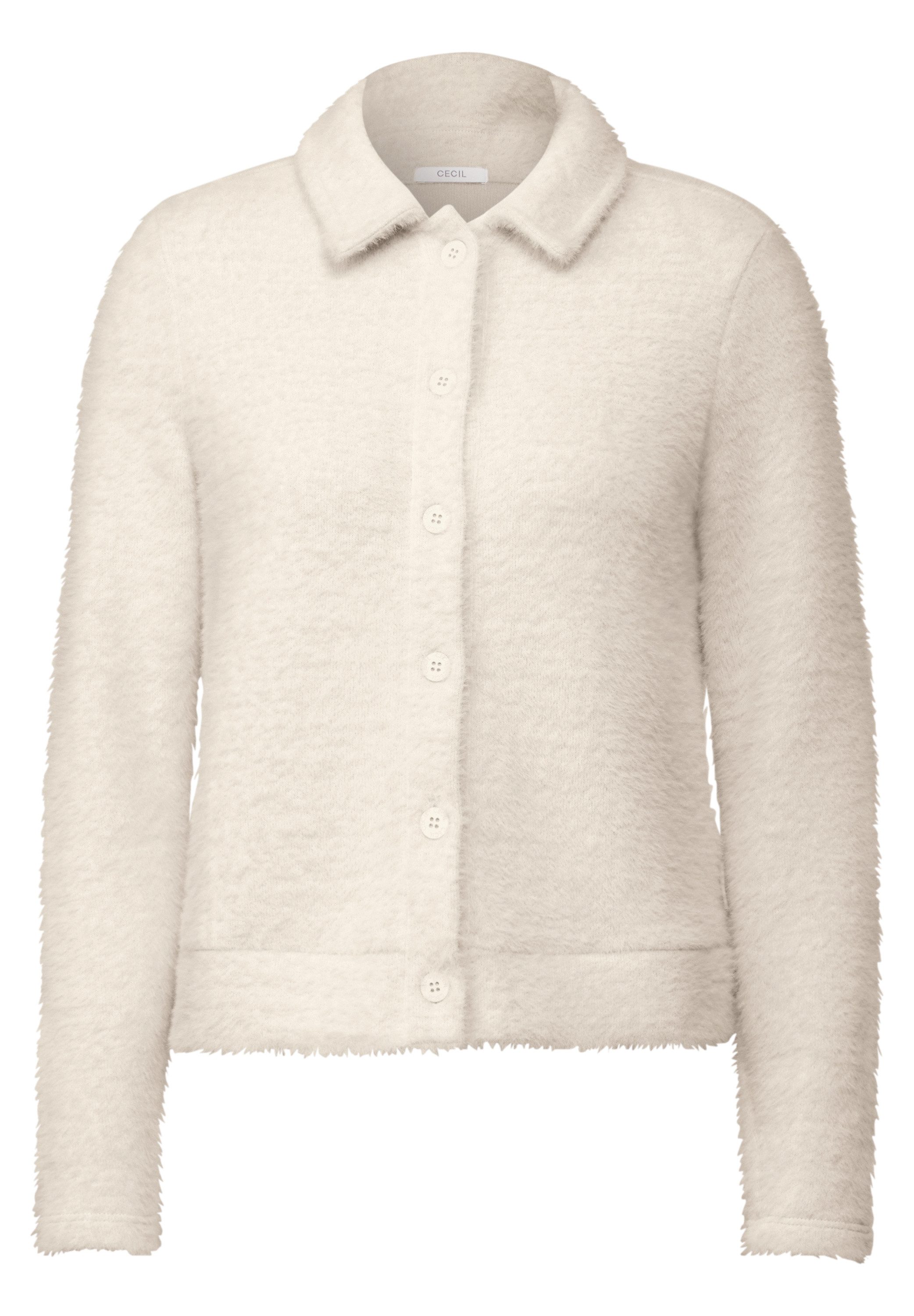 CECIL Cardigan aus softem Materialmix