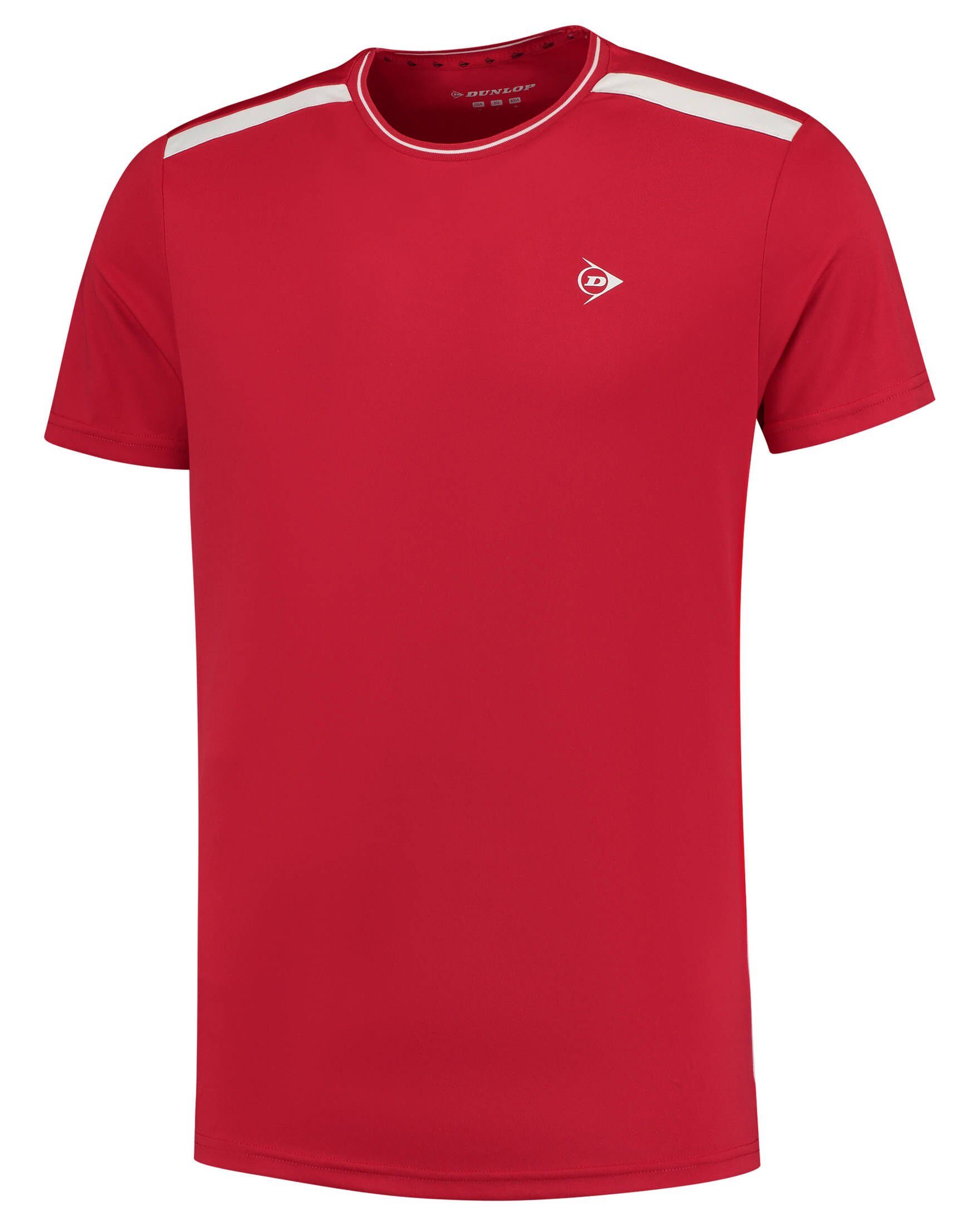 Dunlop Tennisshirt Herren Tennisshirt CLUB LINE CREW TEE | T-Shirts