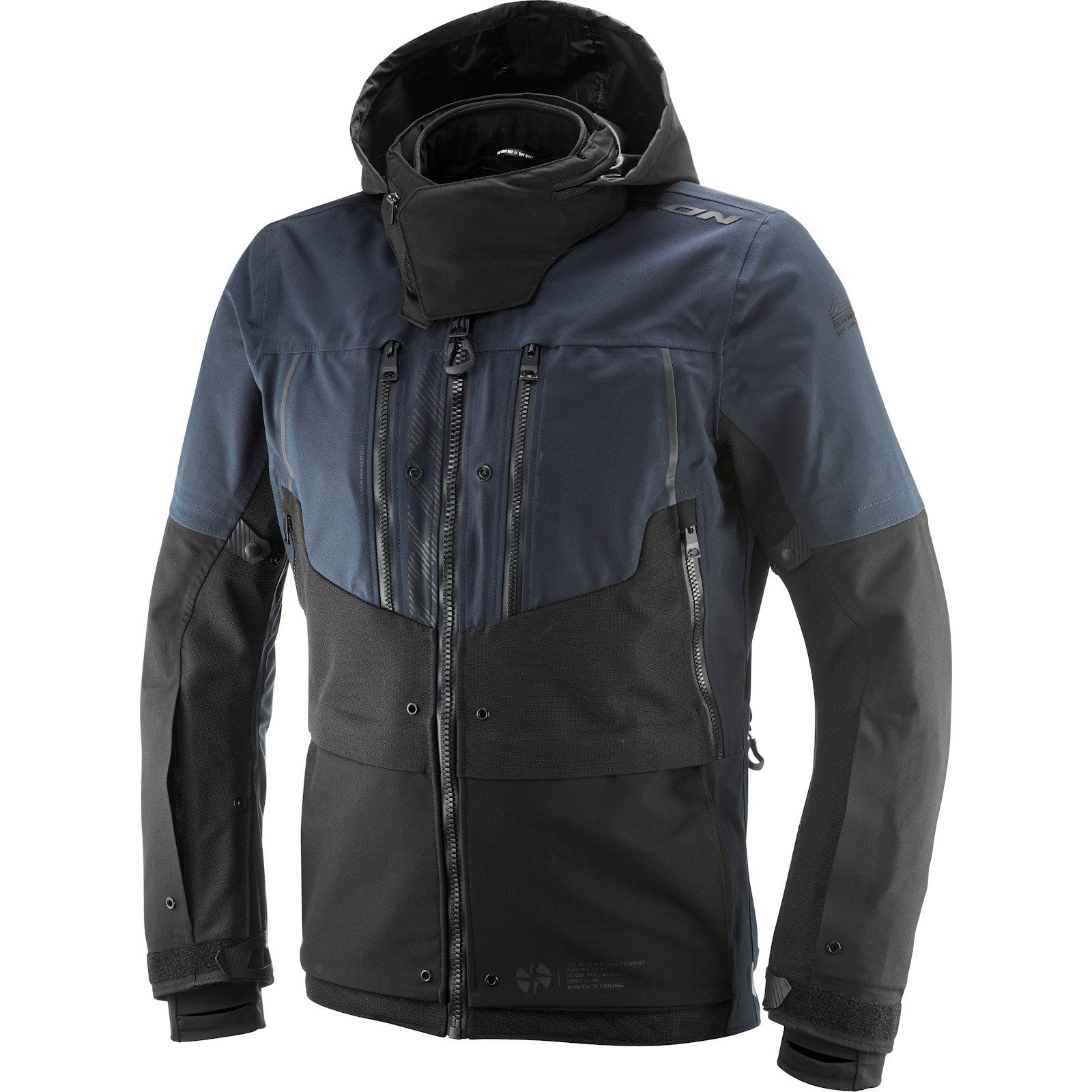 Ixon Motorradjacke Ixon Asgard Motorradjacke Navy / Schwarz XXL atmungsaktiv