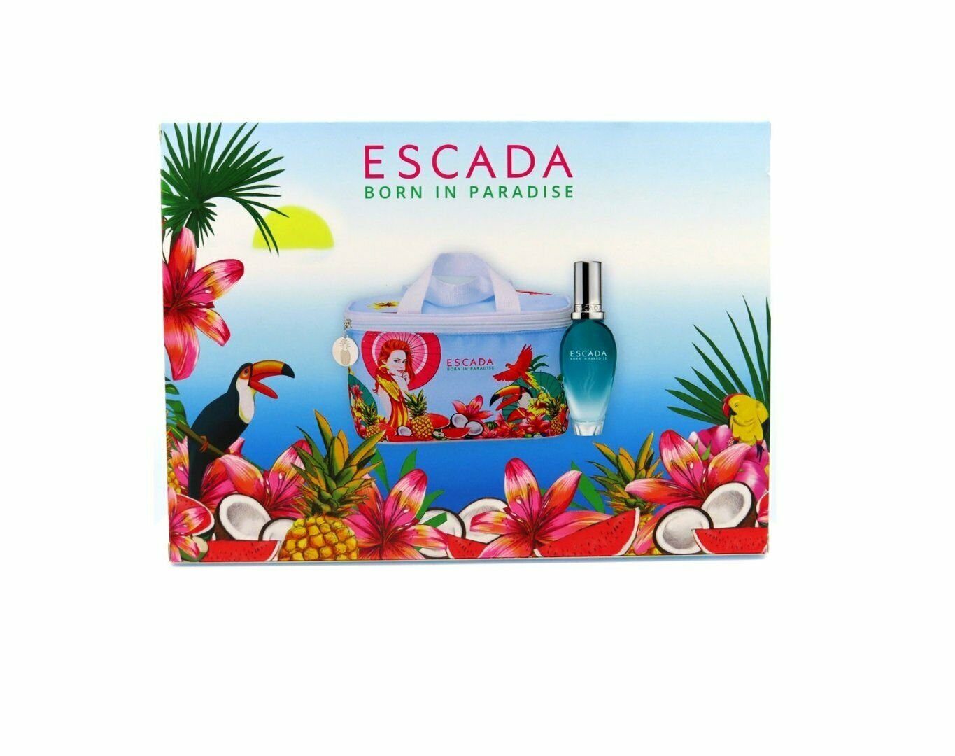 Paradise + Cosmetic Eau Spray EdT 30ml ESCADA Born In Bag, Escada de Toilette Eau De 1-tlg. Toilette