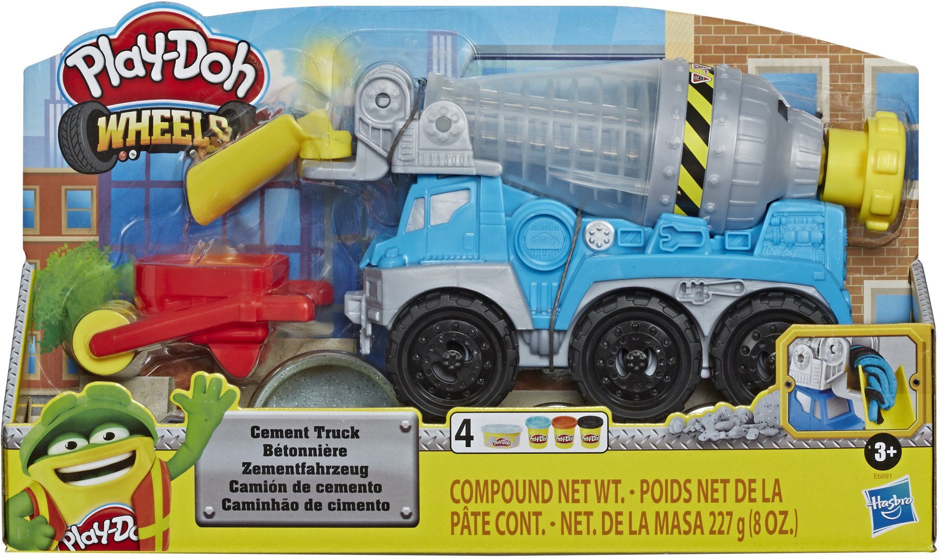 Image of Hasbro Knete »Play-Doh Wheels, Zementlaster«