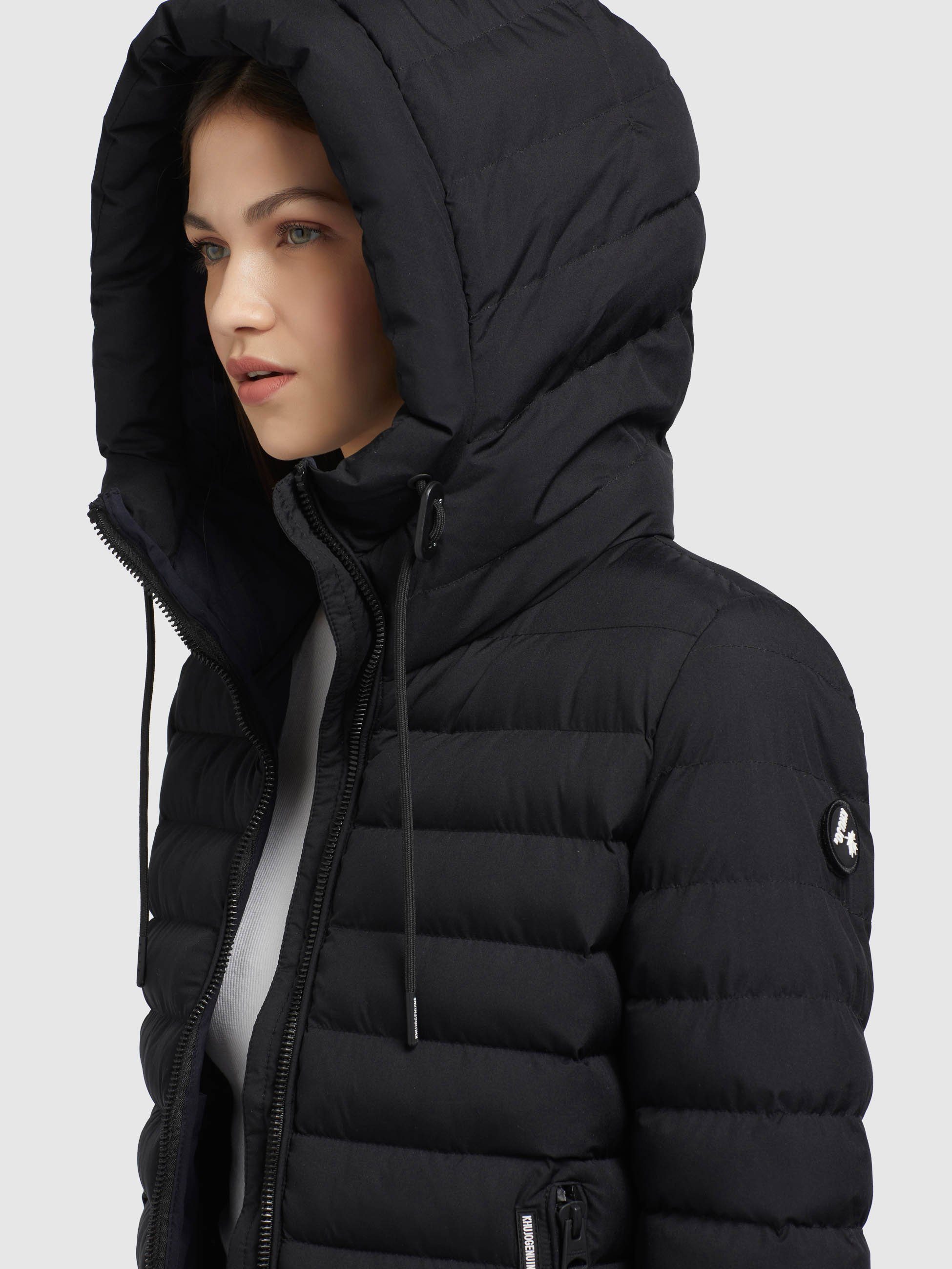 khujo Black LOVINA3 Steppjacke MATT