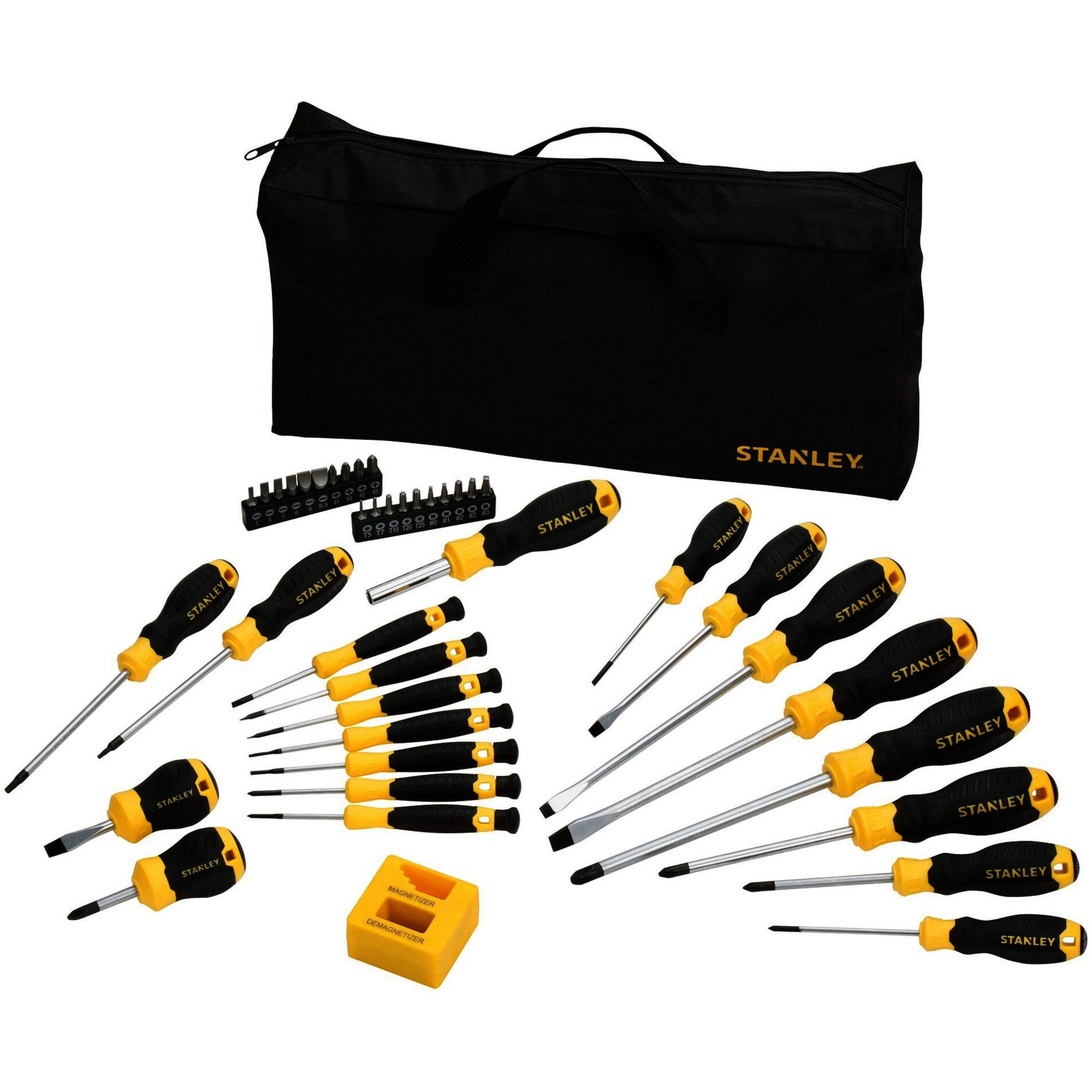 STANLEY Schraubendreher Stanley Schraubendreher-Set, 42-teilig, (mit