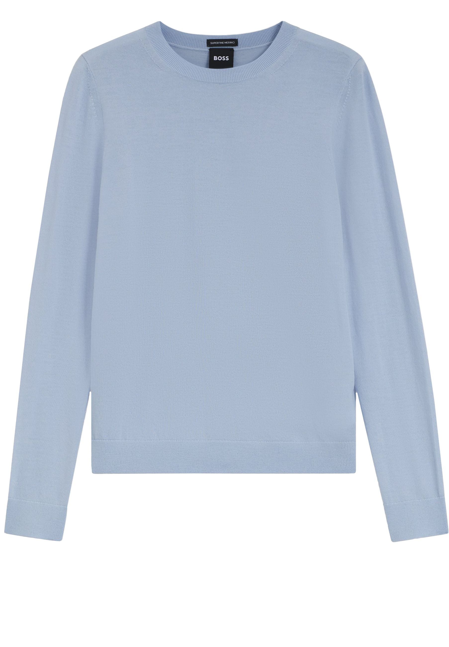 BOSS Strickpullover Ferpina aus Merinowolle (1-tlg)