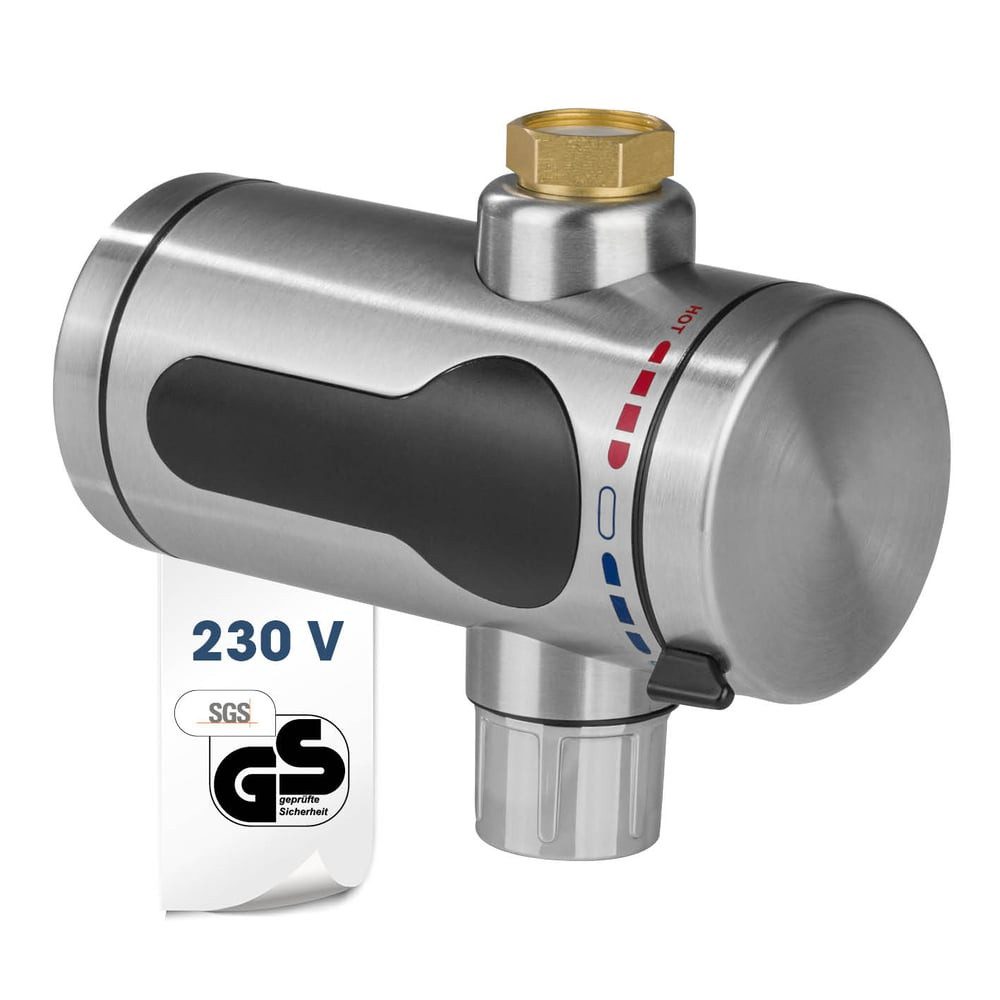 MAXXMEE Durchlauferhitzer Elektrischer Edelstahl-Durchlauferhitzer, LED-Dig günstig online kaufen