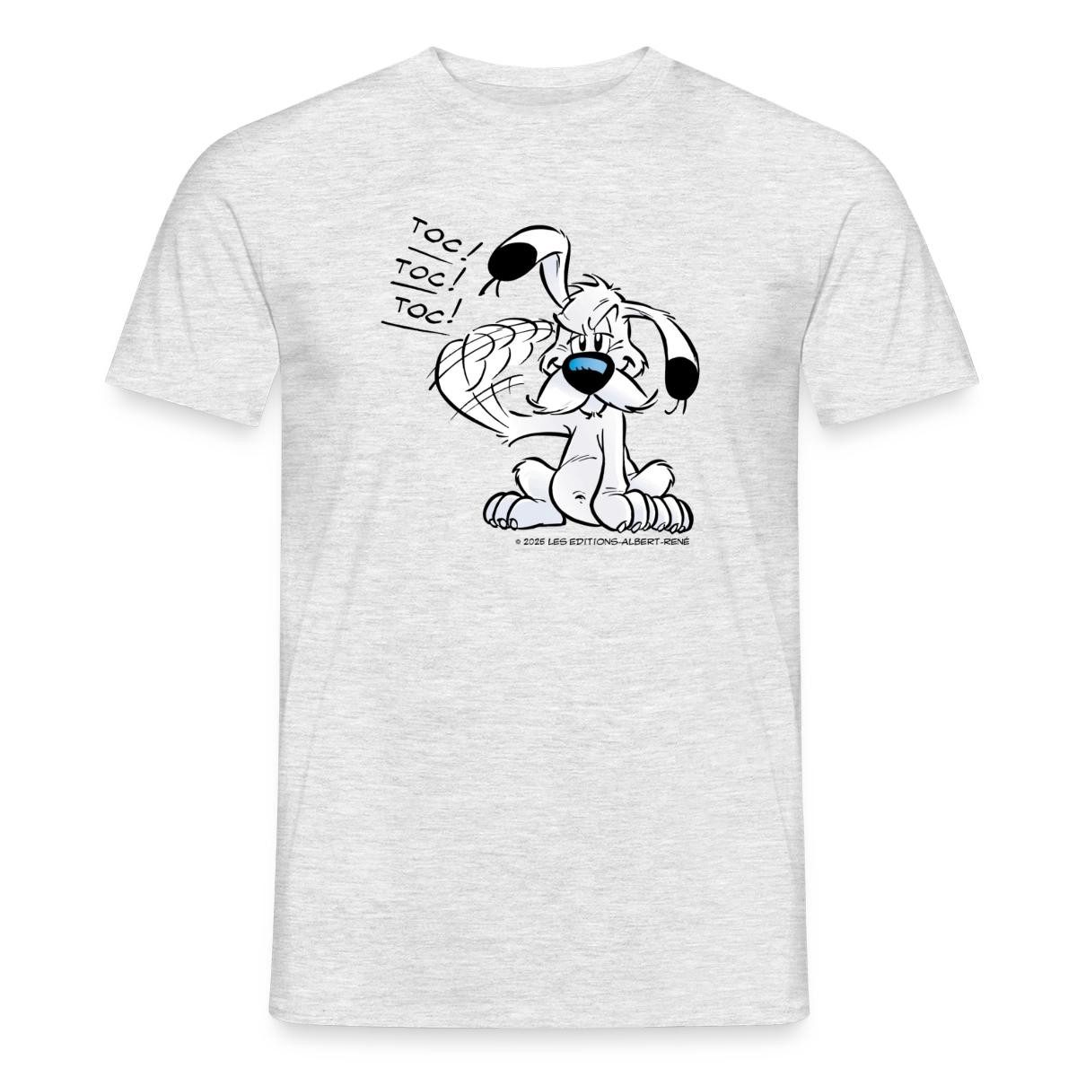 Spreadshirt T-Shirt Asterix & Obelix Idefix Klopft Toc Toc Männer T-Shirt (1-tlg)
