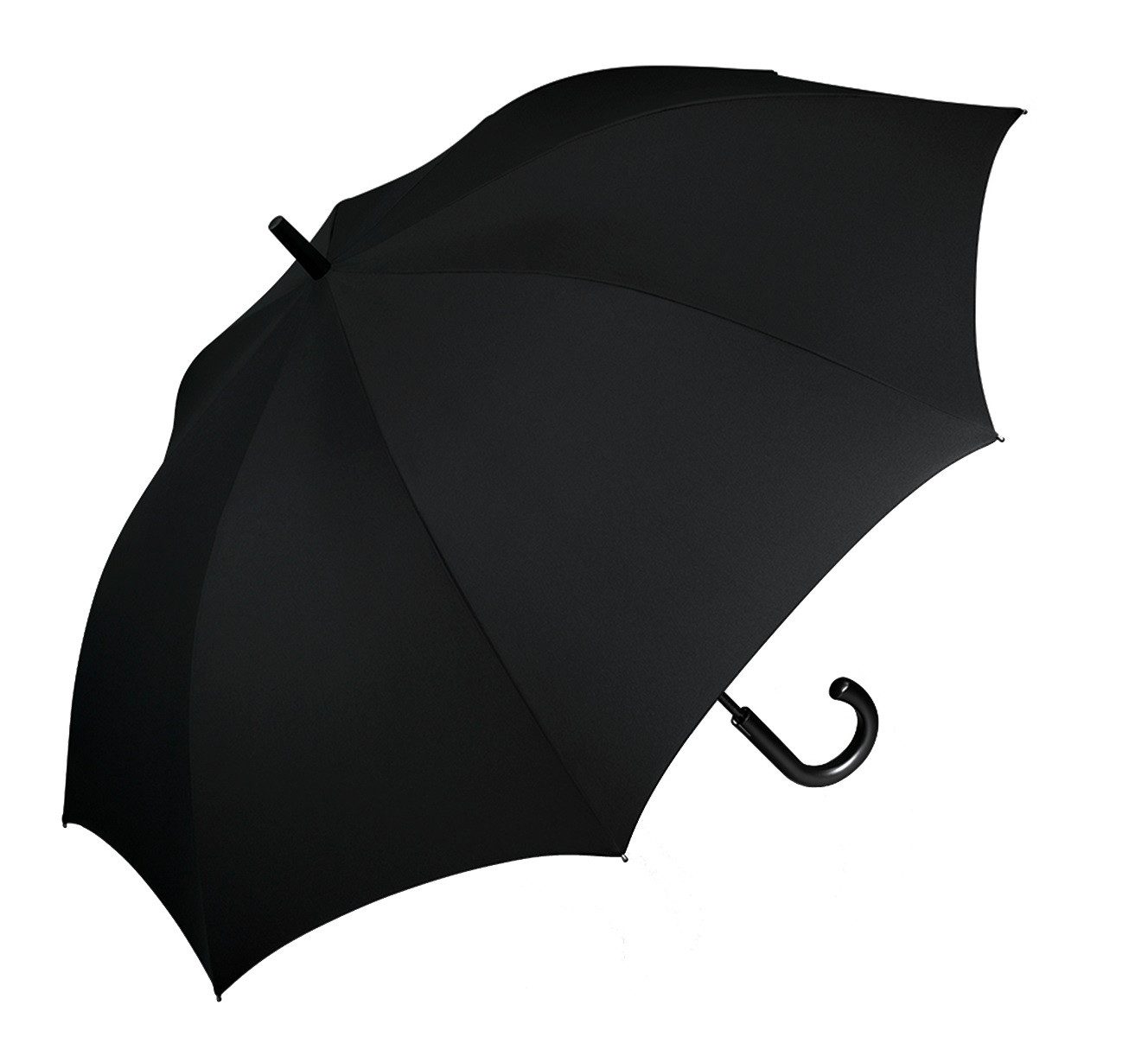 HAPPY RAIN Stockregenschirm Selection Regenschirm Stockschirm Golf AC Kinematic, schwarz