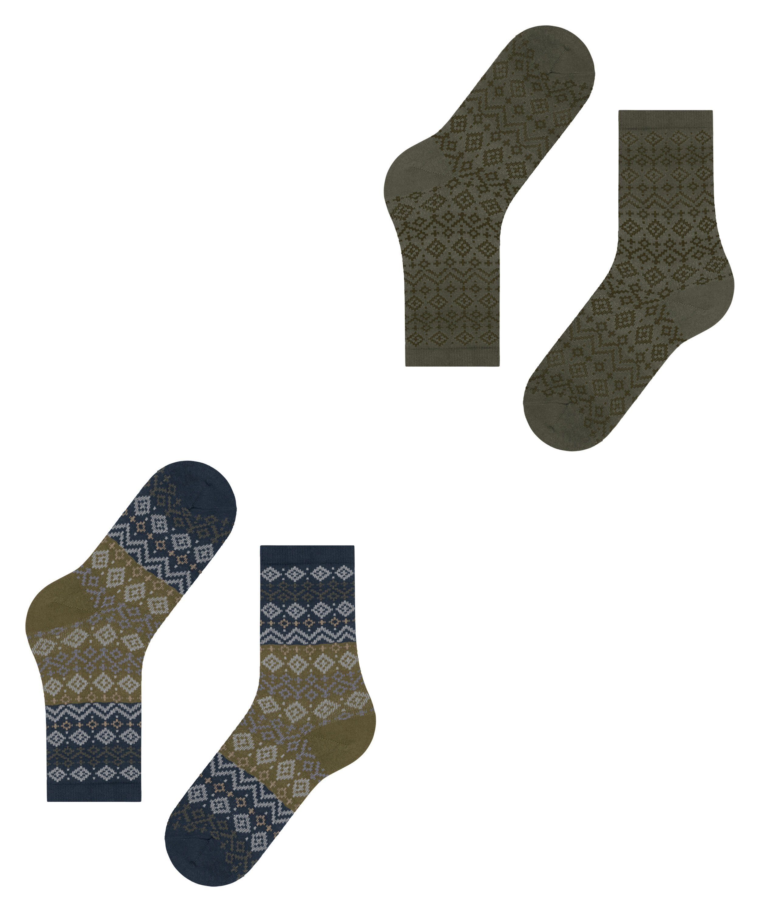 Esprit (2-Paar) Isle 2-Pack sortiment (0040) Socken Fair
