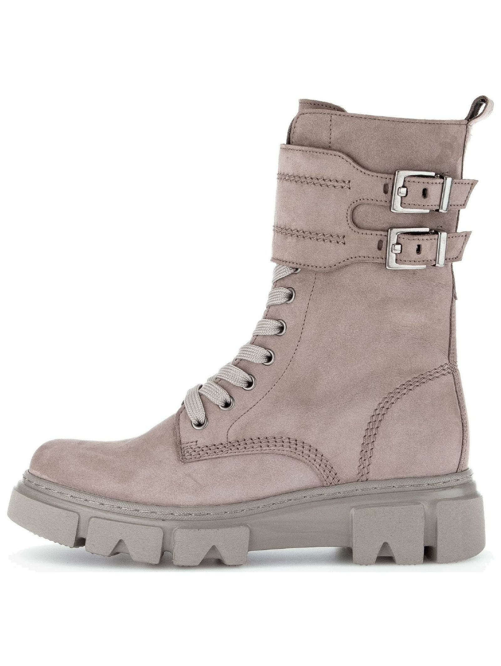 Gabor Stiefelette Nubukleder Schnürstiefelette