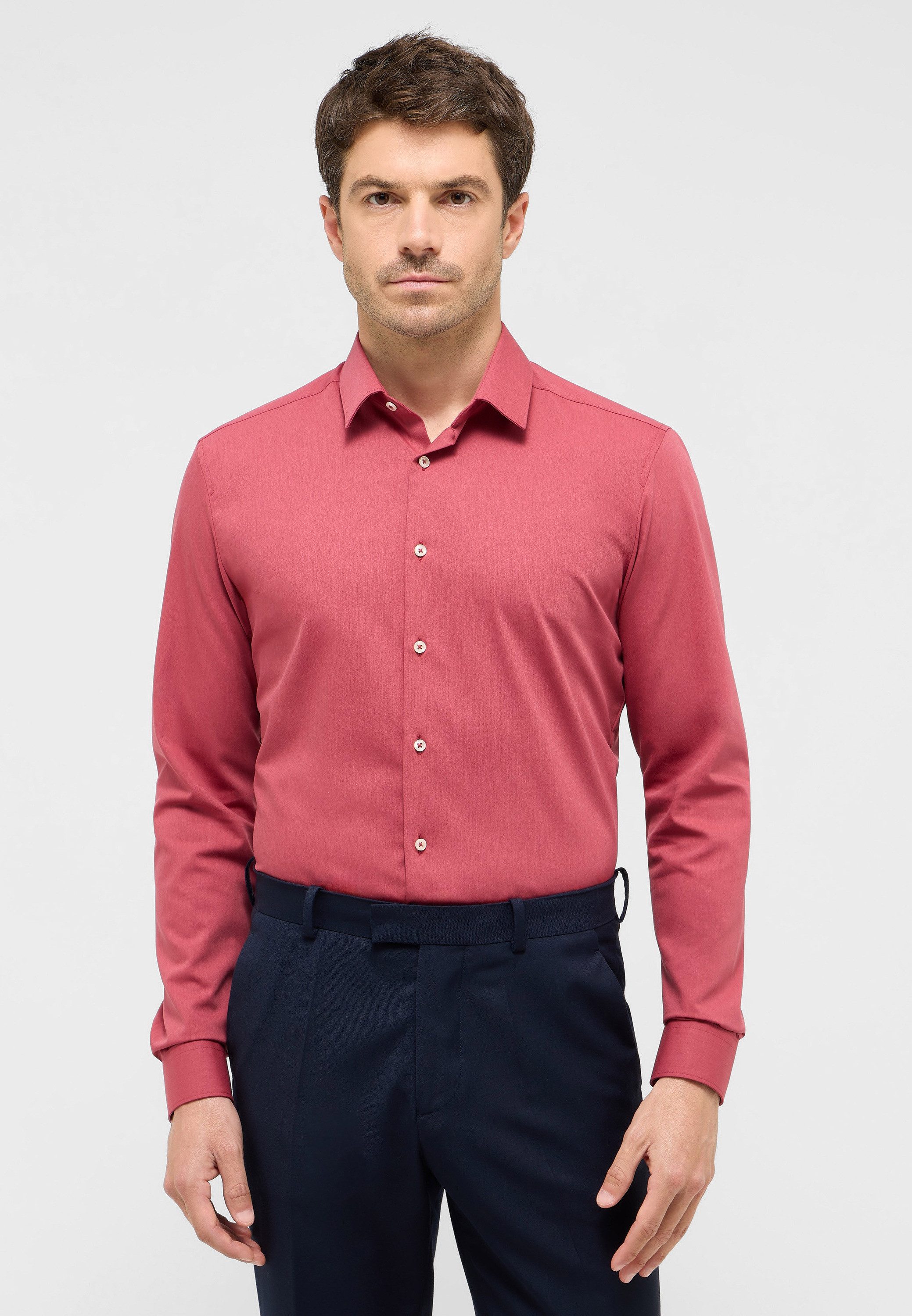 Eterna Langarmhemd SUPER SLIM NON IRON (bügelfrei)