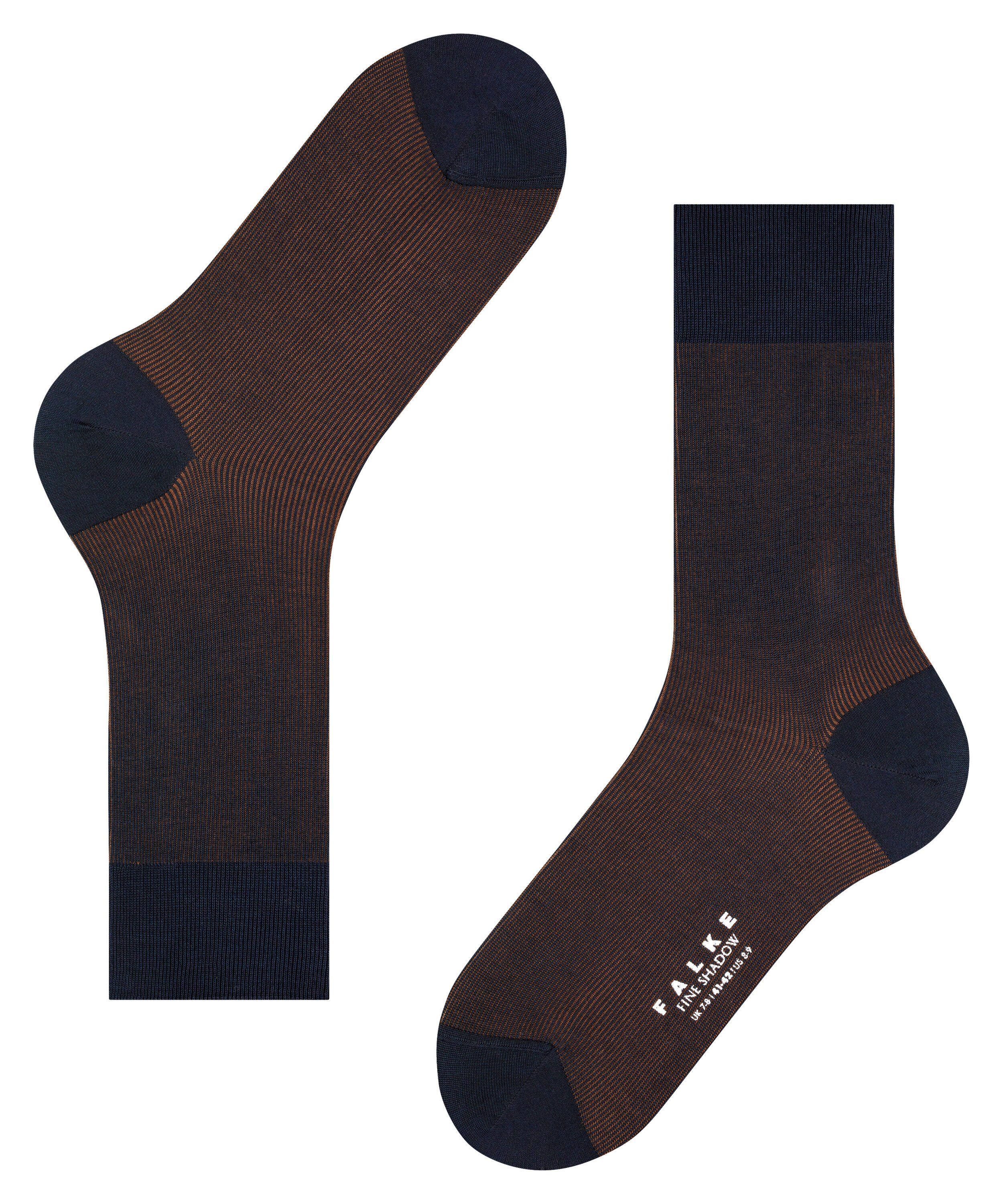 Shadow FALKE (6374) navy Fine Socken (1-Paar) dark