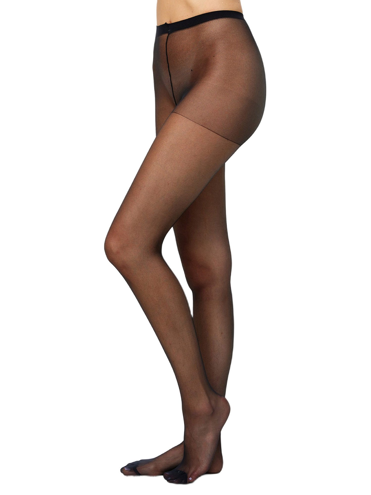 Nur Die Feinstrumpfhose 8er Sparpack Supersitz Große Größen 20 DEN (8 St) nylon transparent Fein-strumpfhose