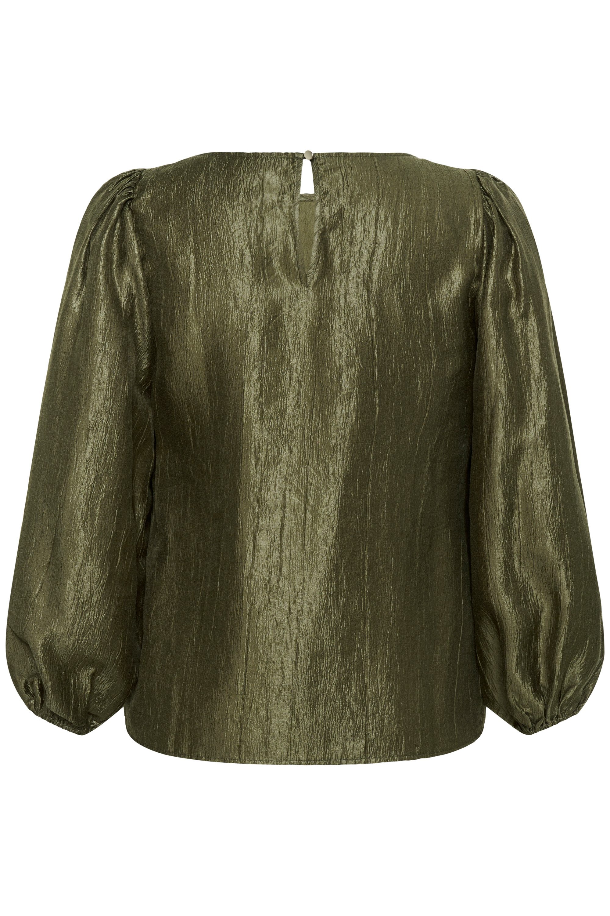 KAFFE Curve Langarmbluse Langarm-Bluse KCrizza Große Größen