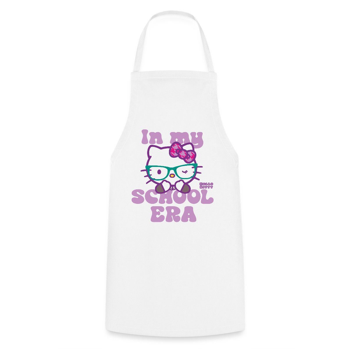 Spreadshirt Kochschürze Hello Kitty Schulkind In My School Era Kochschürze, (1-tlg)