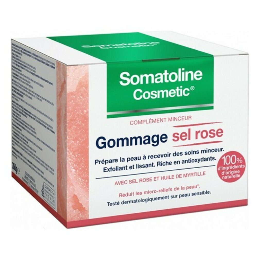 Pink Körperpeeling Scrub Cosmetics g Salt Somatoline Somatoline 350
