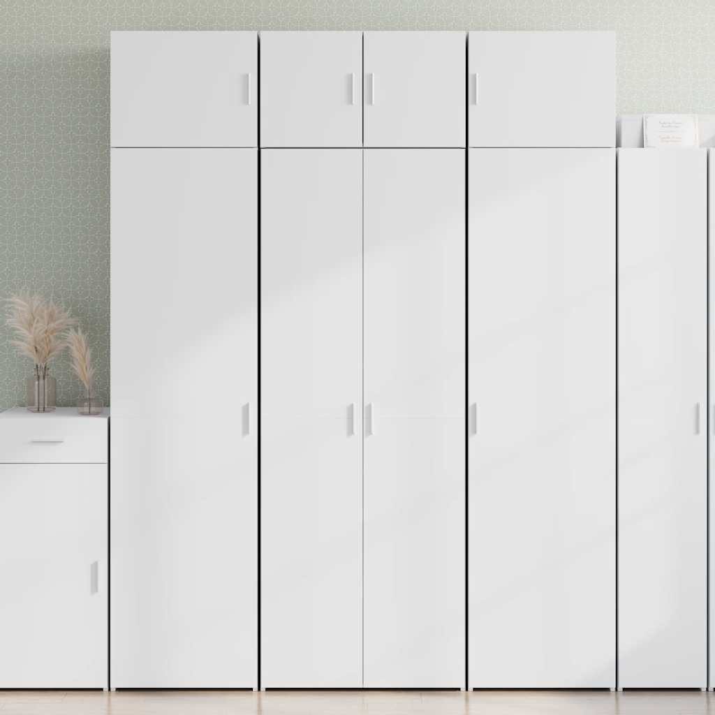 vidaXL Highboard Highboard Weiß 70x42,5x185 cm Holzwerkstoff (1 St)