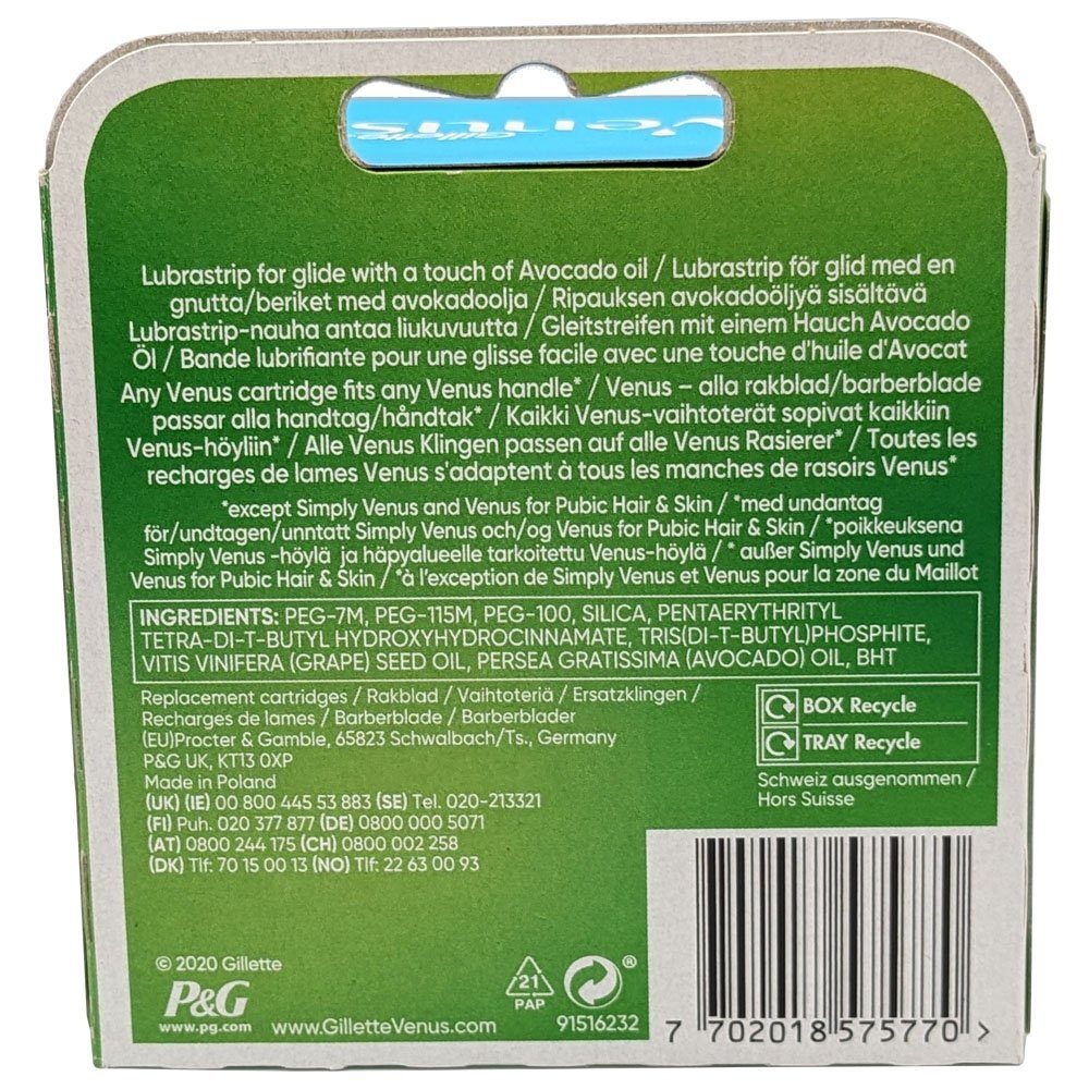 Gillette Venus Rasierklingen Extra Smooth, 8-tlg., 8er Pack