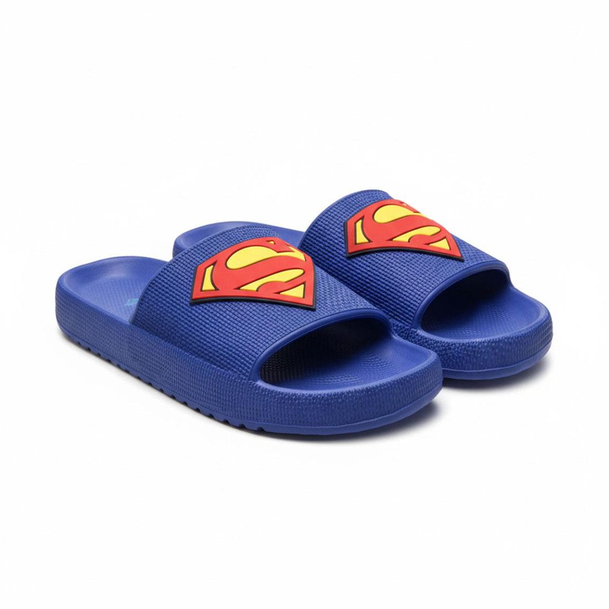 Superman Sommerschuhe Herren Flip Flops für Ferien Strand und Garten Badeschuh (Packung)