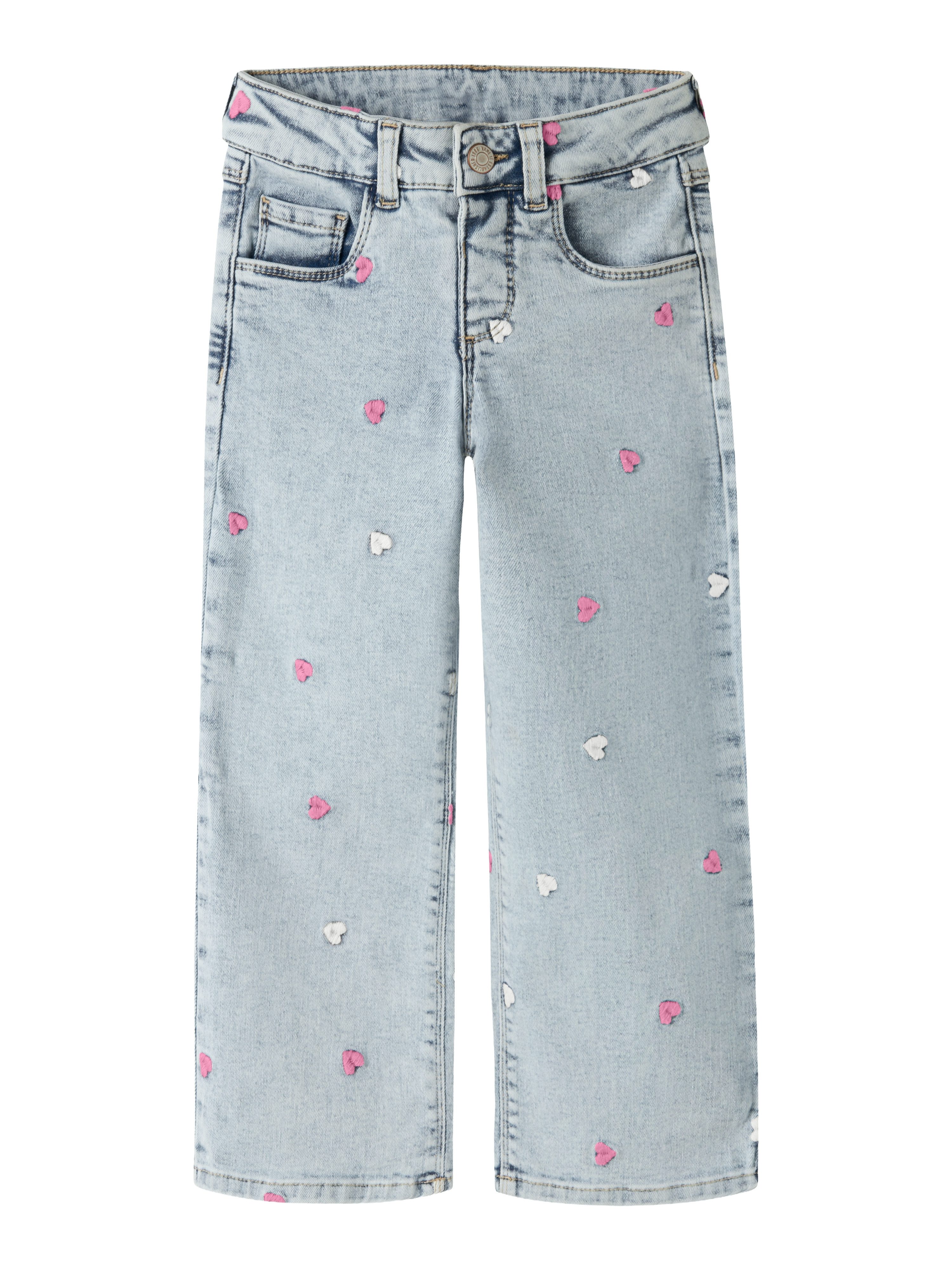 Weite Jeans NMFROSE WIDE EMB JEANS 2633-FR NOOS