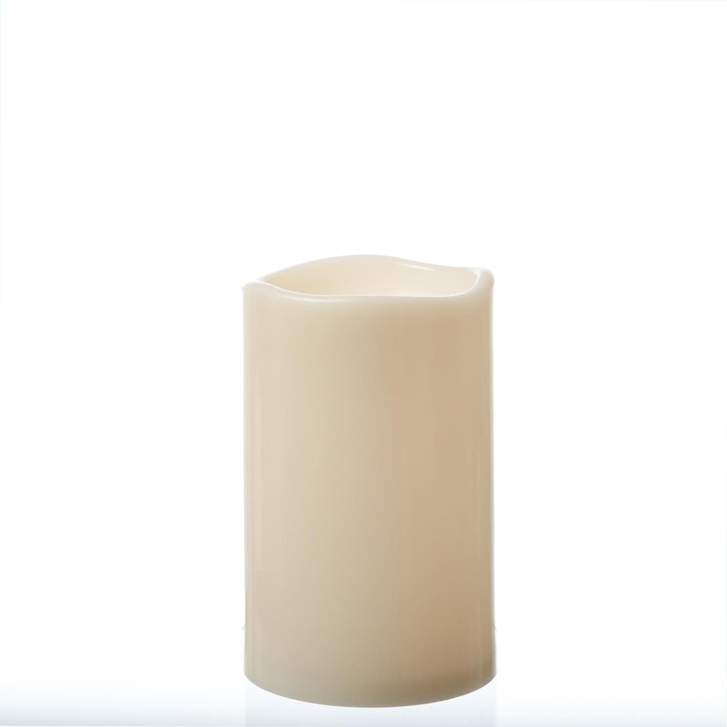 MARELIDA LED-Kerze XXL LED Kerze für Außen flackernd H: 20cm D: 12,5cm outd günstig online kaufen