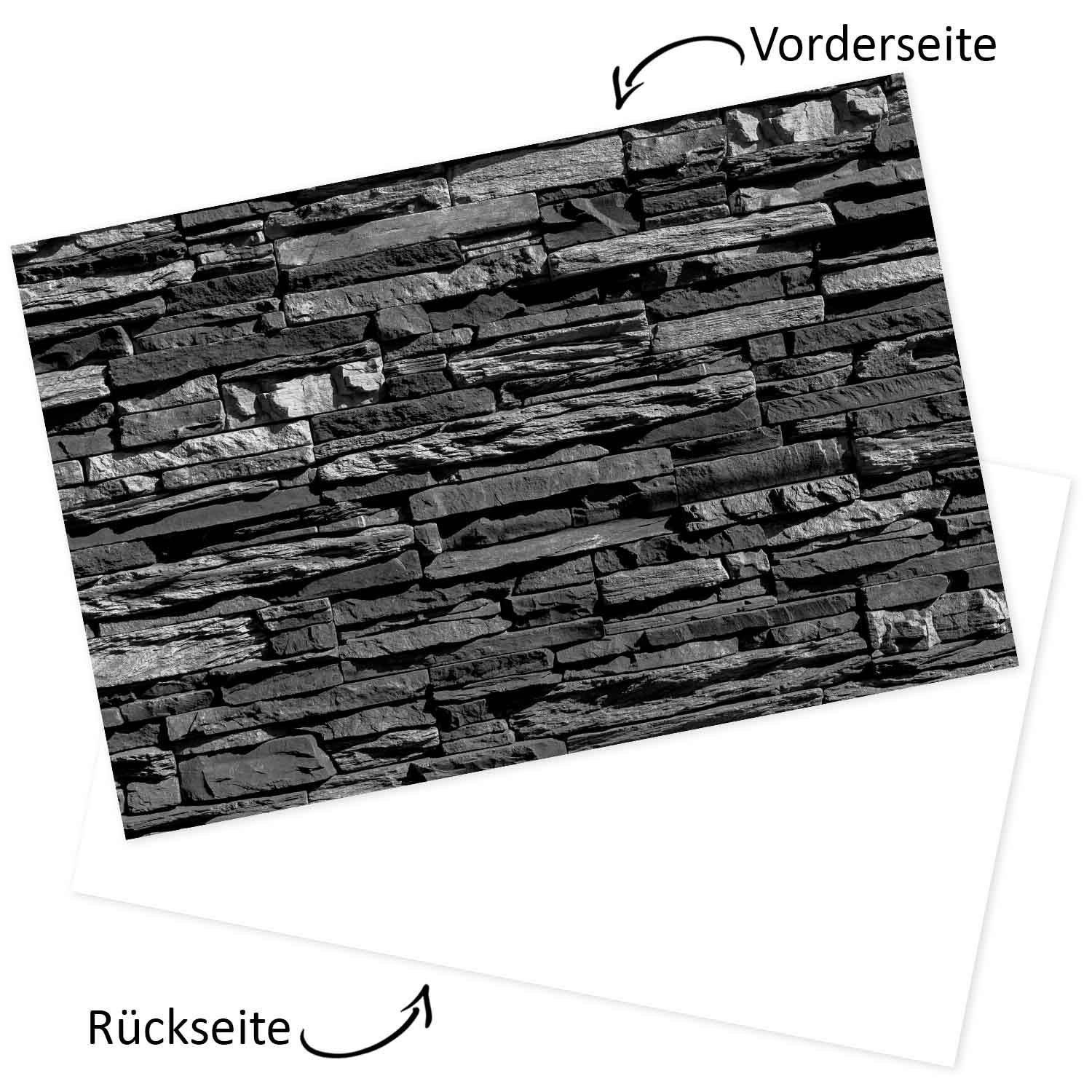 younikat Küchen-Rückwand Dekor I Younikat, Schieferwand Küchenrückwand Spritzschutz