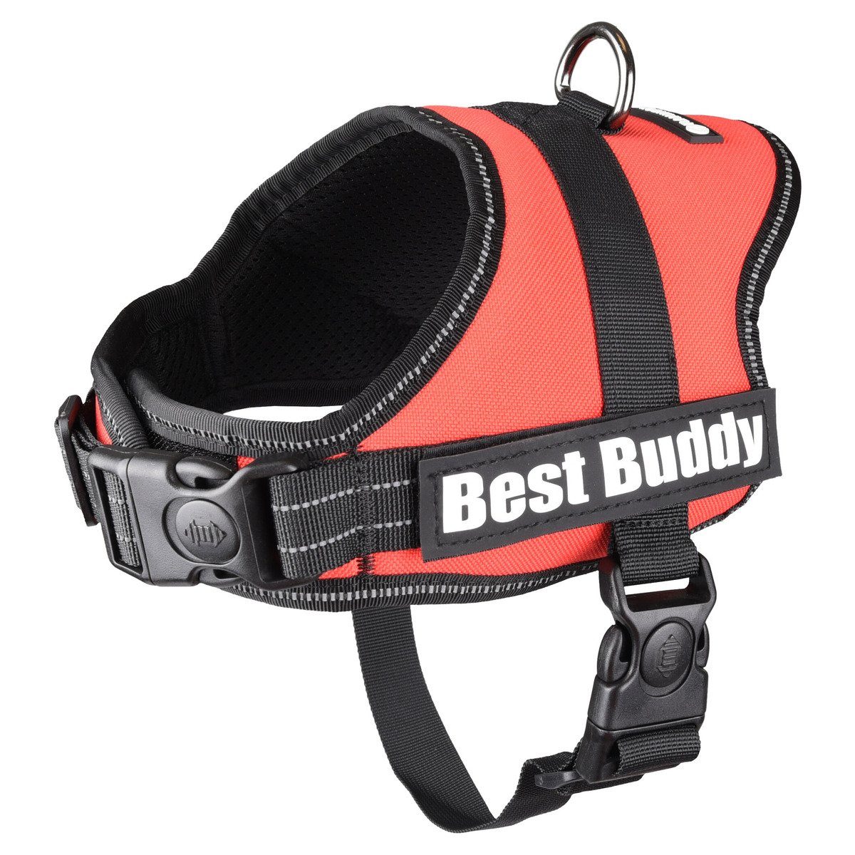 Flamingo Hunde-Geschirr Geschirr Best Buddy Pluto rot günstig online kaufen