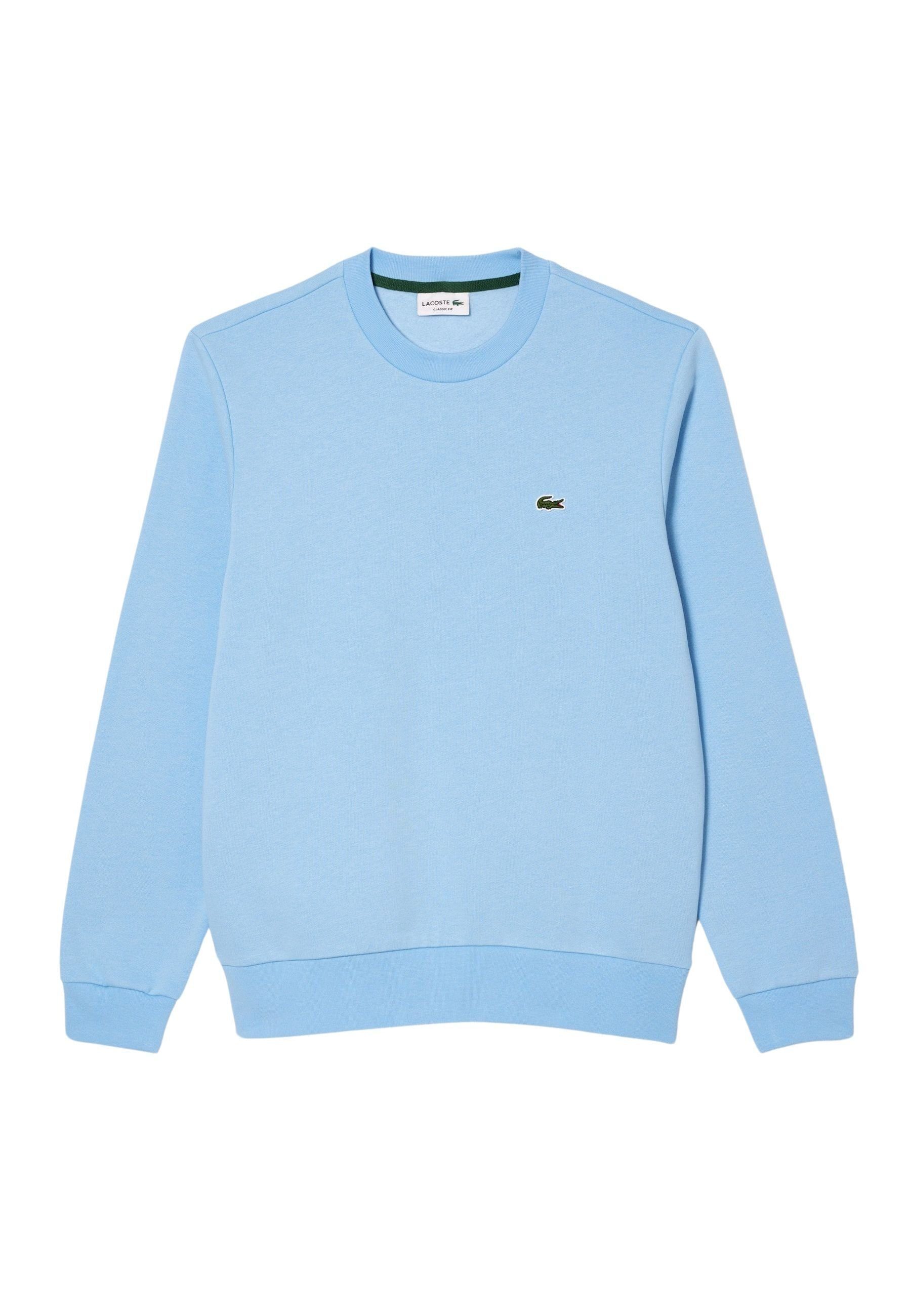 Lacoste Sweatshirt Sweatshirt Pullover mit Rippbündchen (1-tlg)