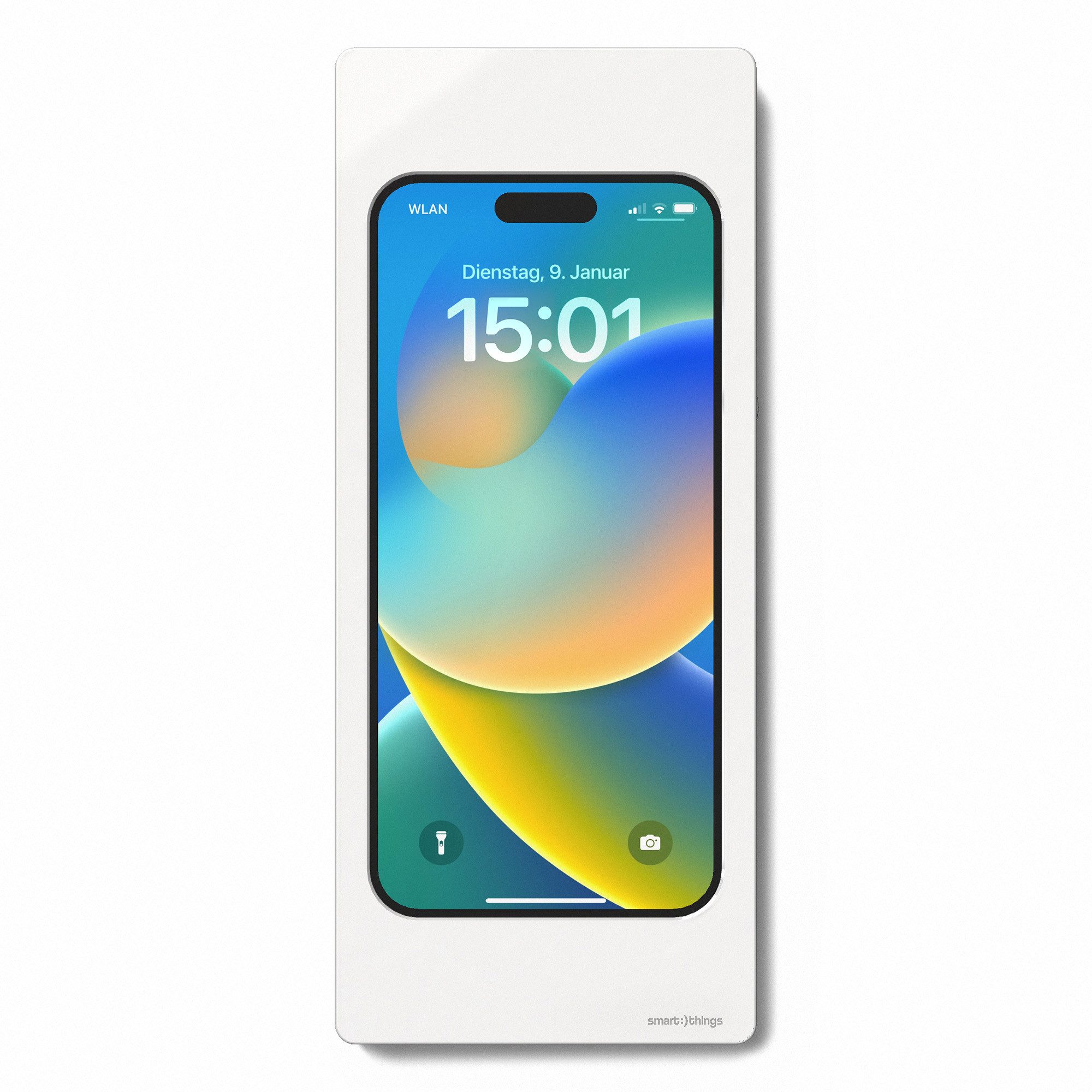 Smart Things Handy-Halterung s30__iP15 - Wandhalterung für iPhone 16/16e-15-14-13-12 und Pro -